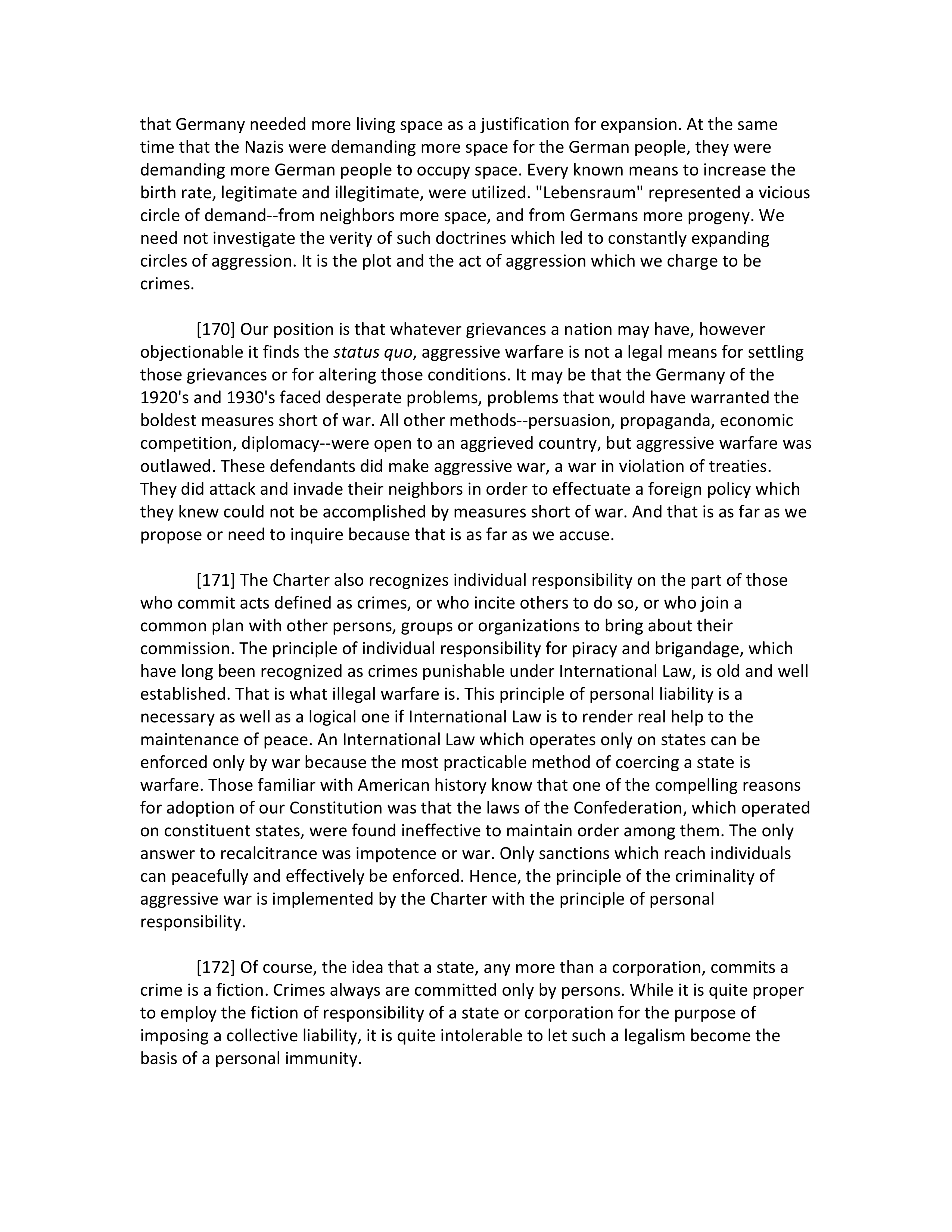 Opening Statement by Robert H. Jackson — page 45