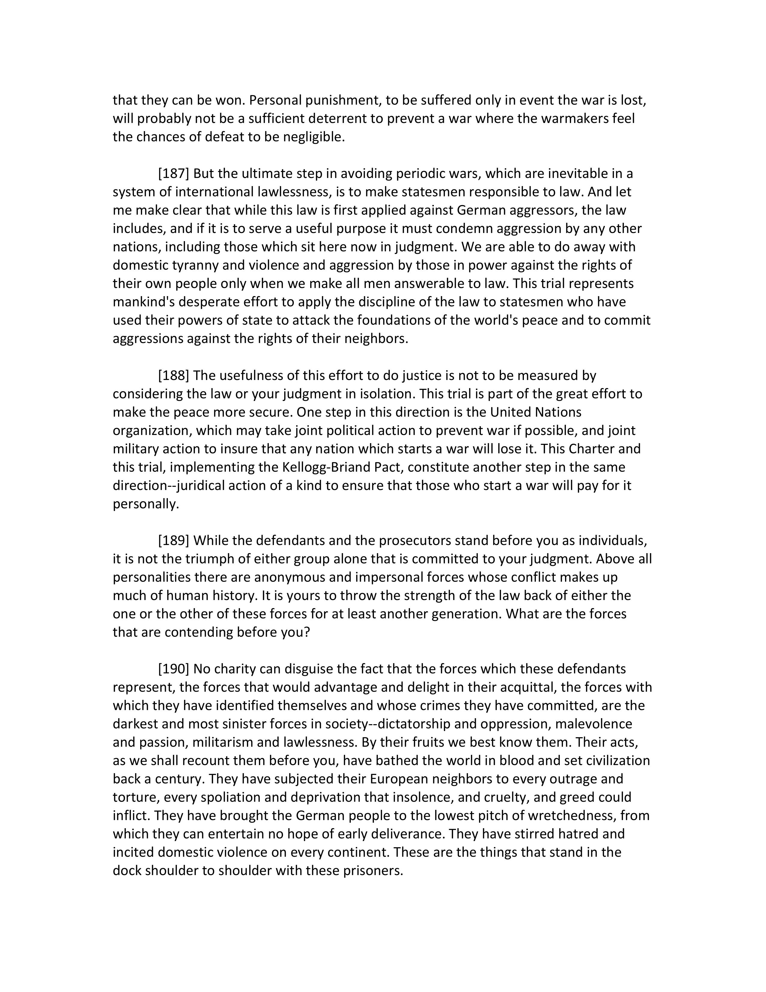 Opening Statement by Robert H. Jackson — page 49