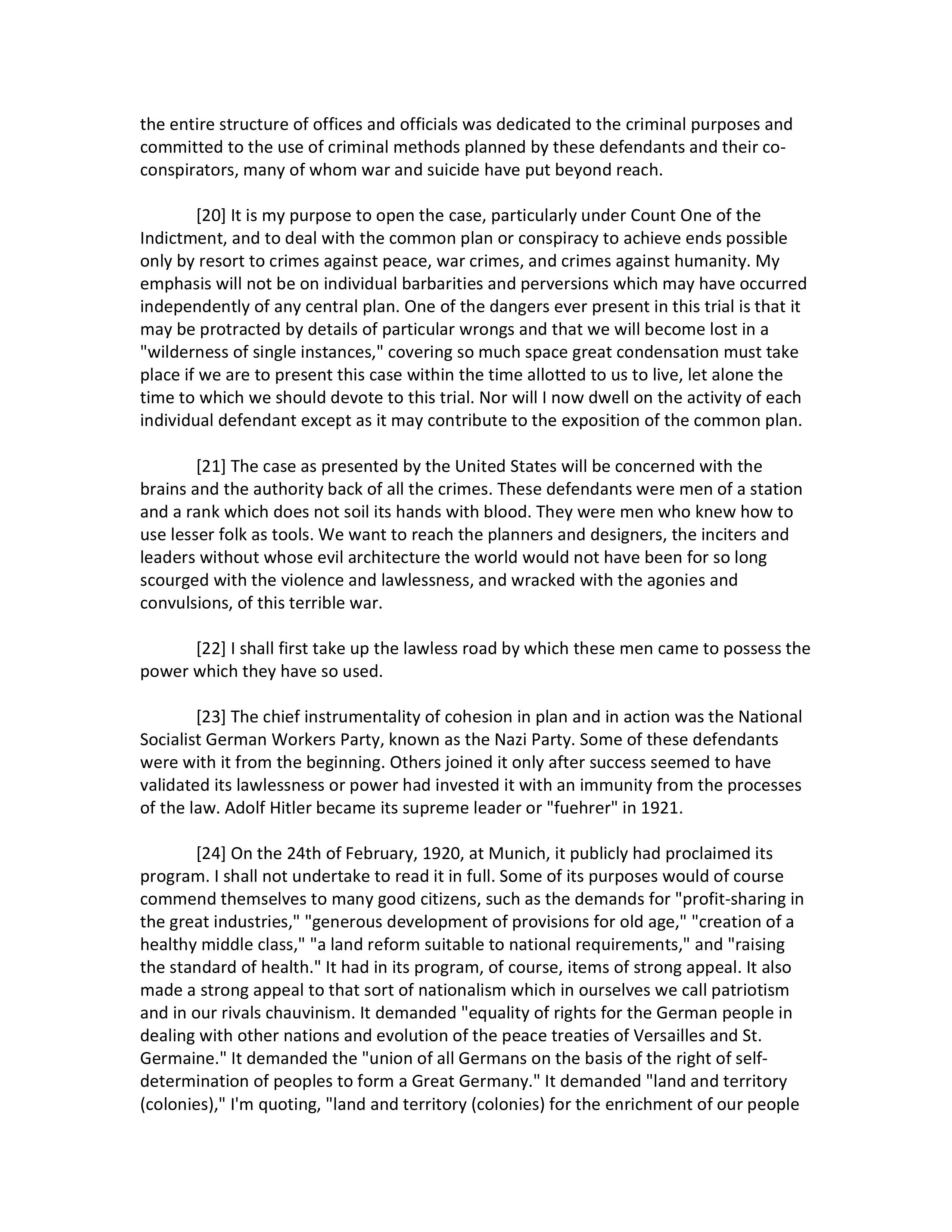 Opening Statement by Robert H. Jackson — page 6