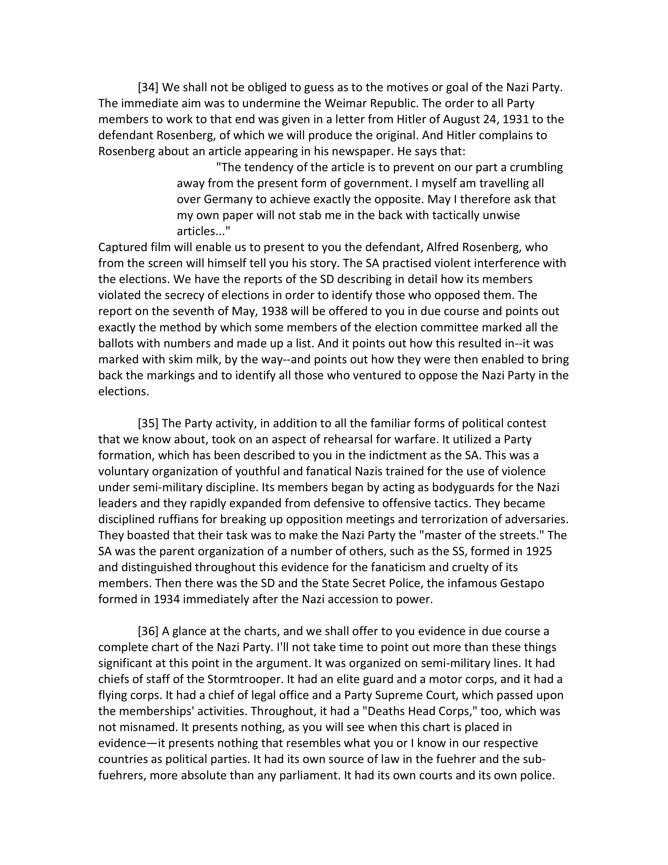 Opening Statement by Robert H. Jackson — page 9