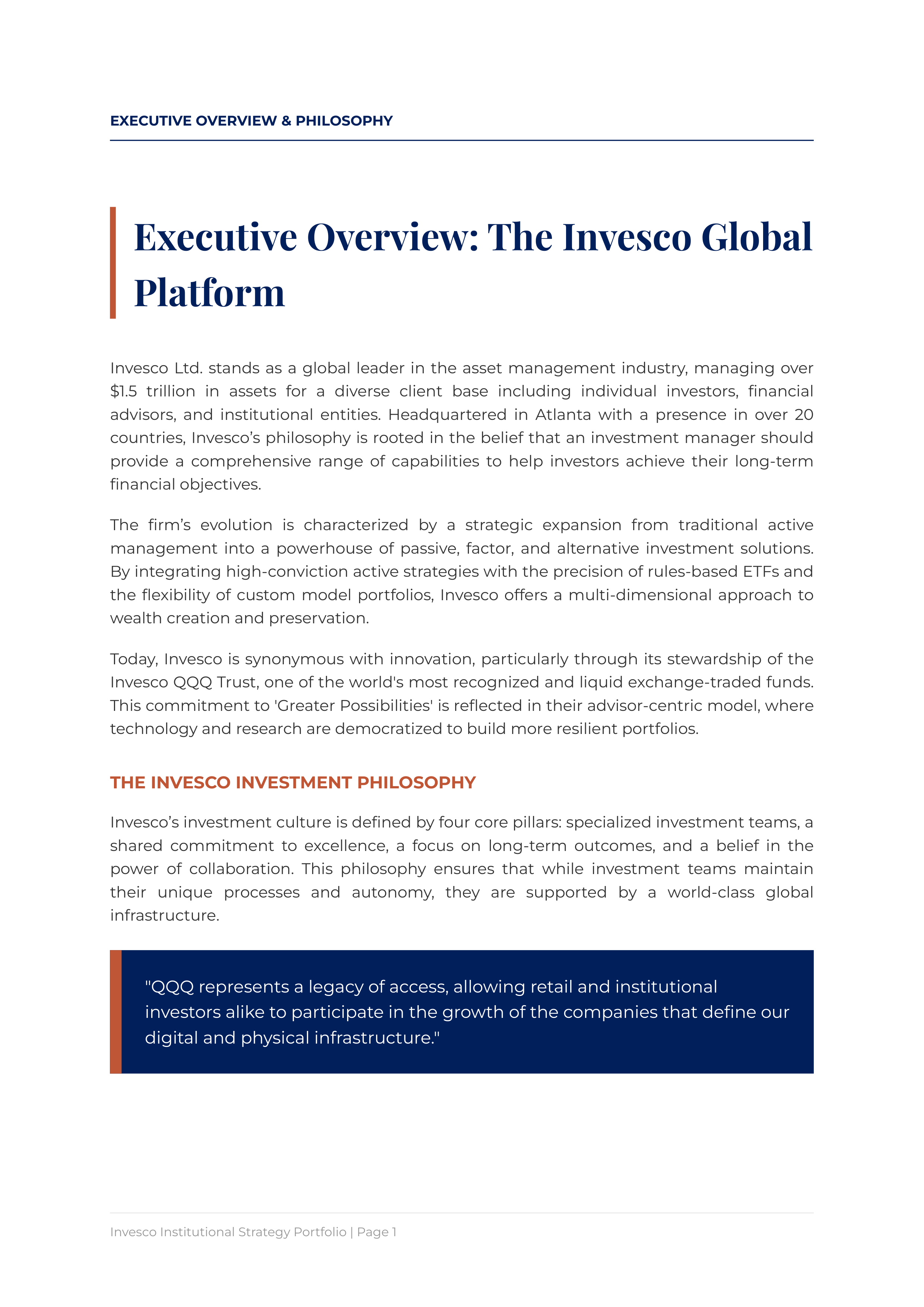 Invesco QQQ & Custom Model Portfolio — page 2