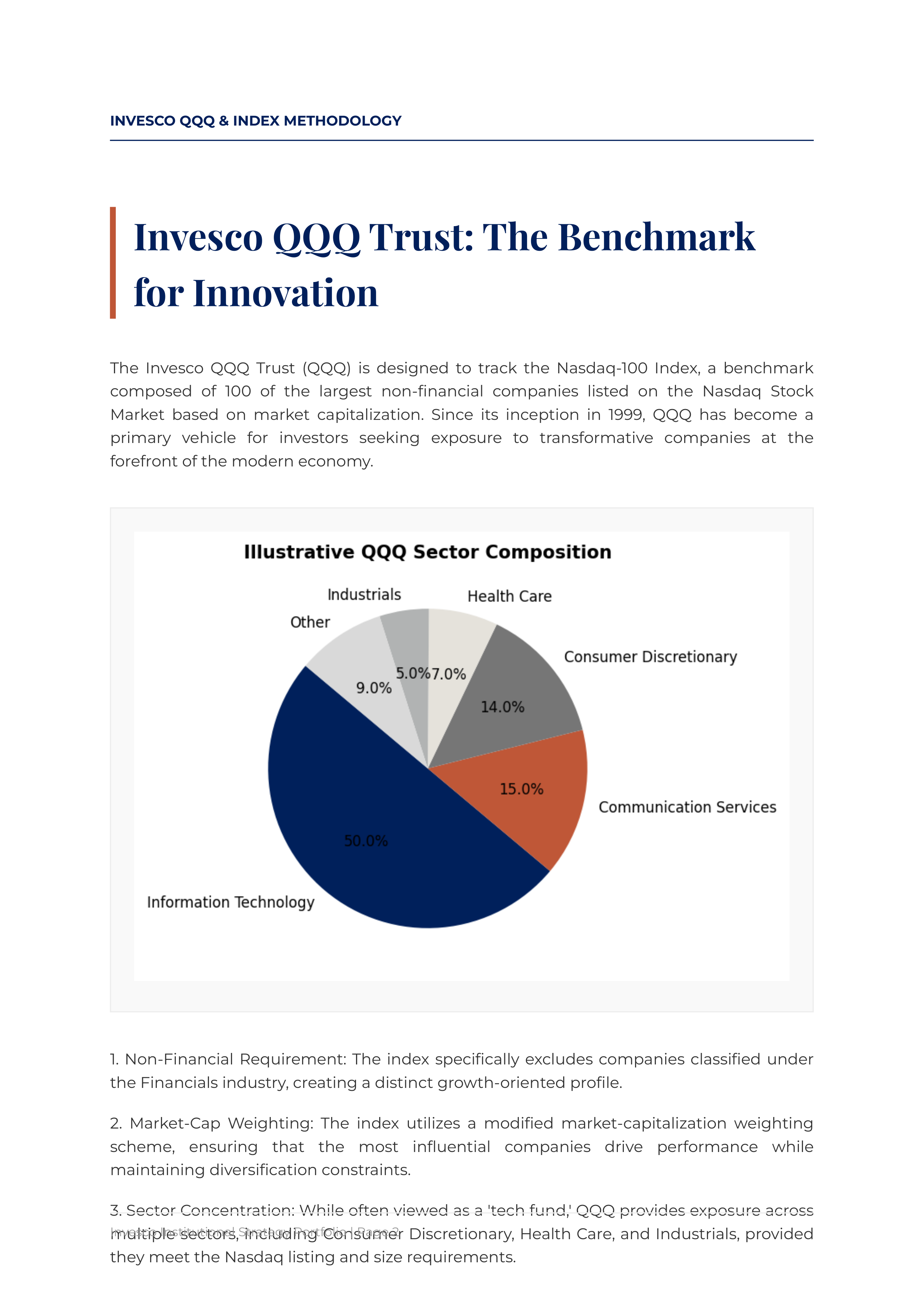 Invesco QQQ & Custom Model Portfolio — page 3