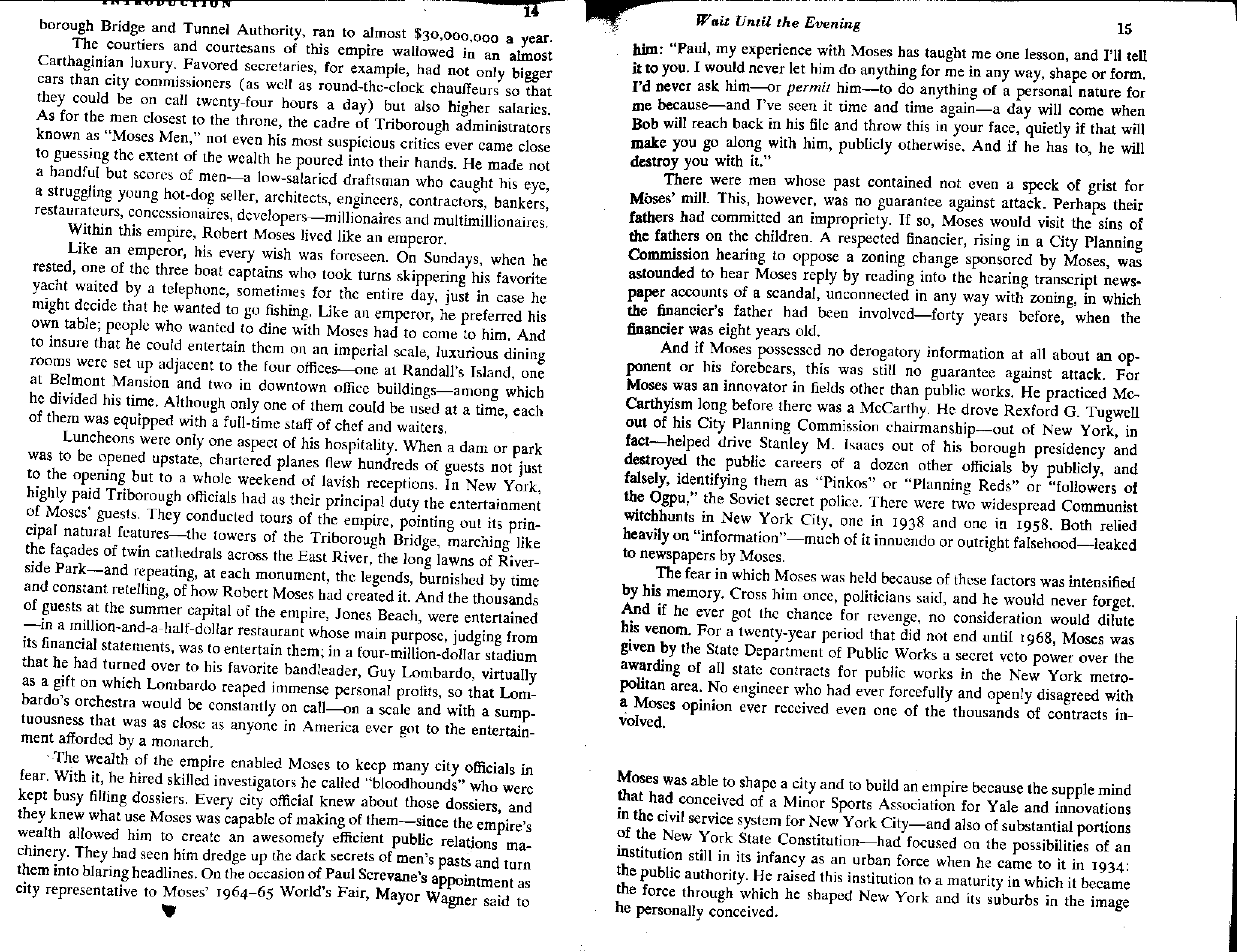 Investigative Journalism The Power Broker Robert Moses and the Fall of New York Biography — page 10