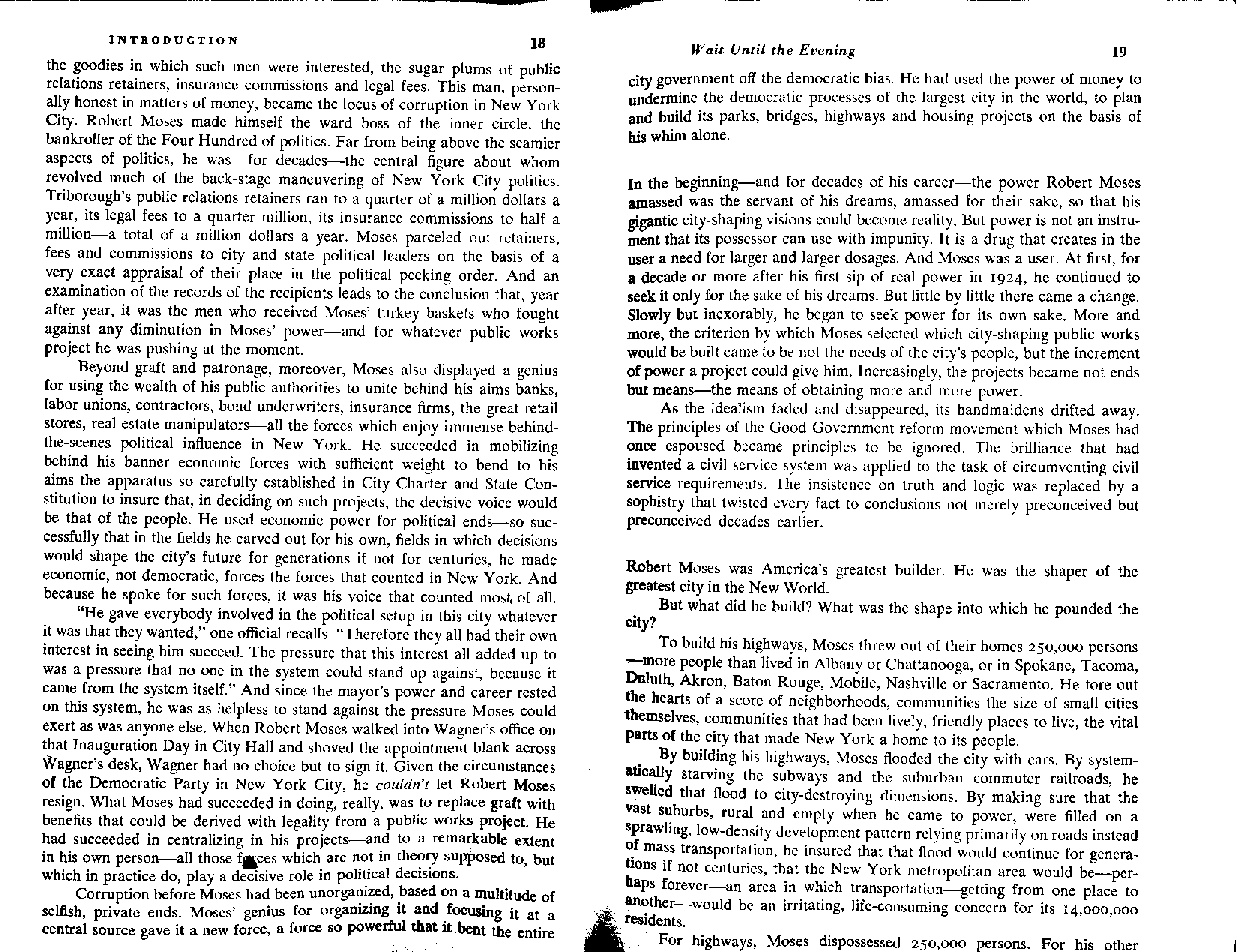 Investigative Journalism The Power Broker Robert Moses and the Fall of New York Biography — page 12