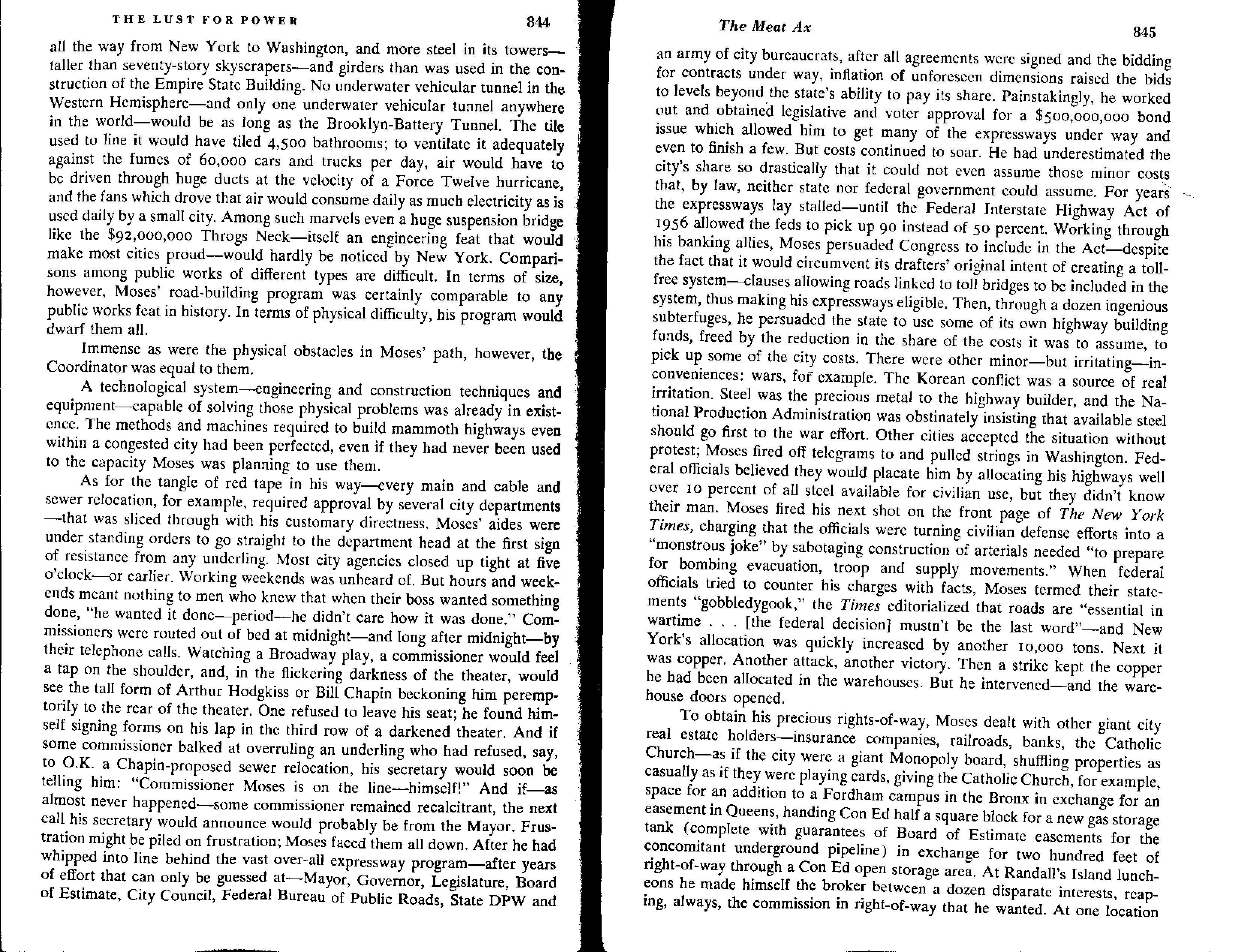 Investigative Journalism The Power Broker Robert Moses and the Fall of New York Biography — page 15
