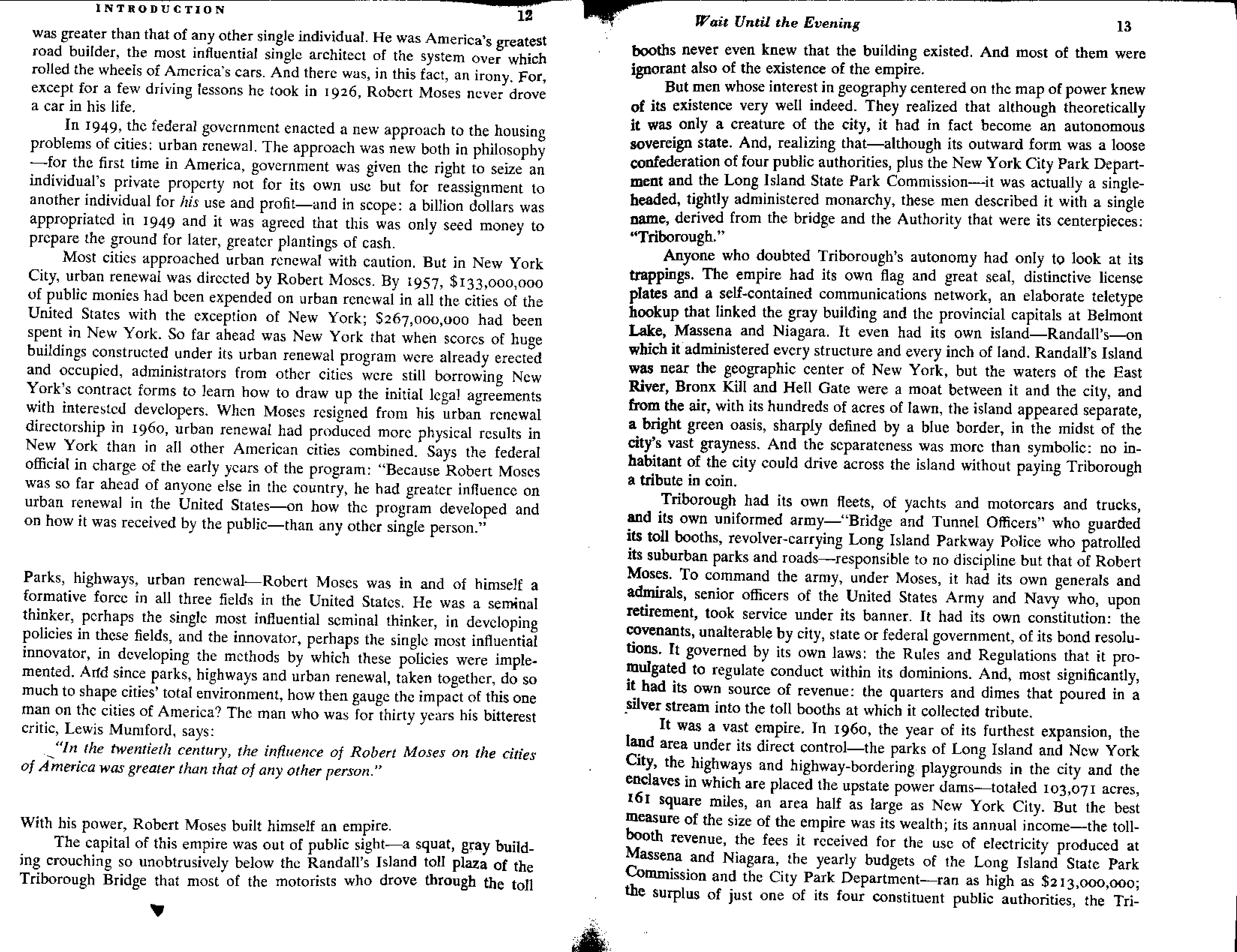 Investigative Journalism The Power Broker Robert Moses and the Fall of New York Biography — page 9