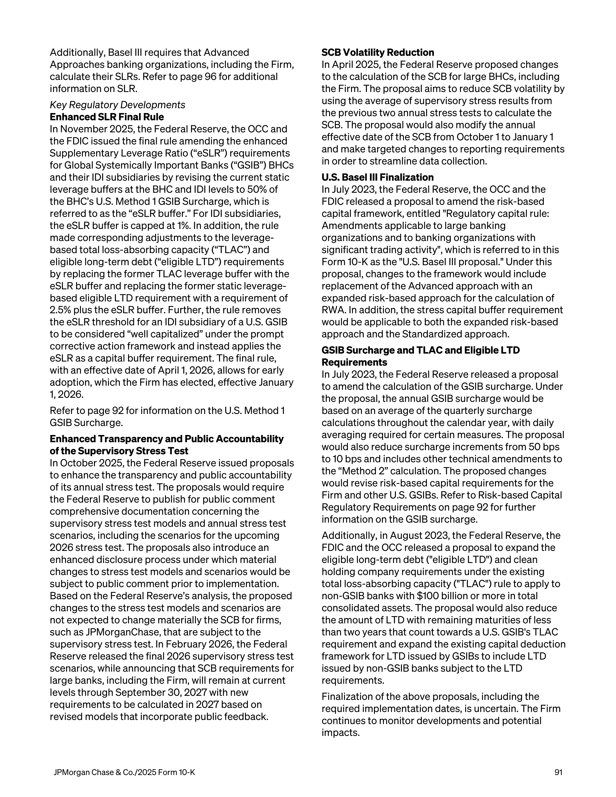 JPMorgan Chase Annual Report — page 123