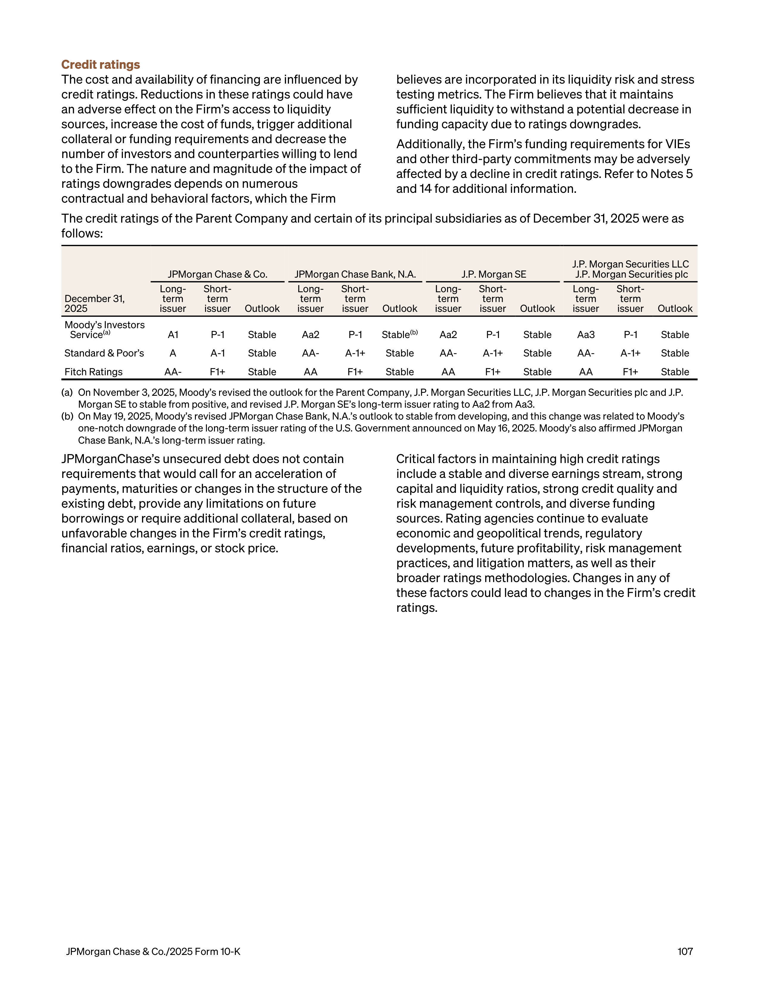 JPMorgan Chase Annual Report — page 139