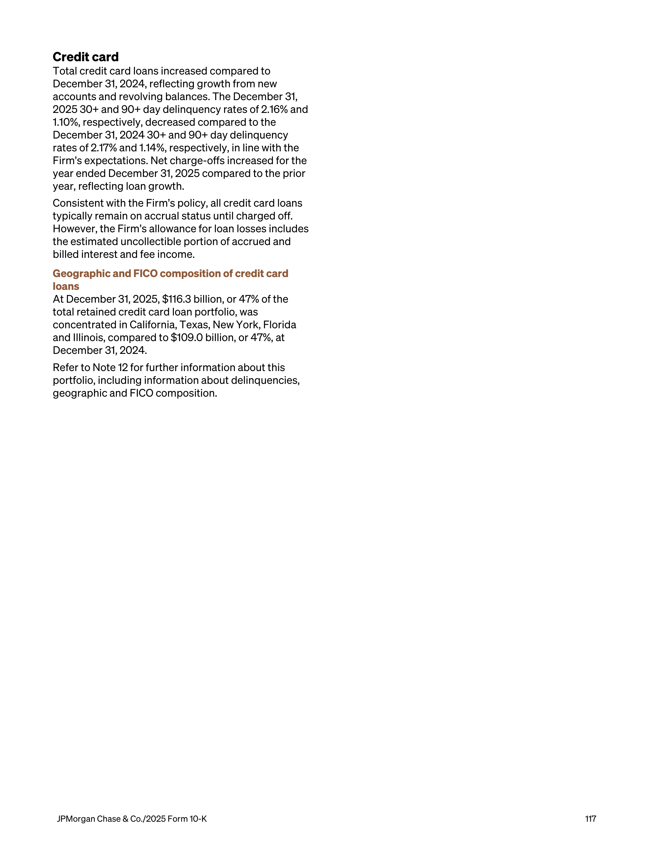 JPMorgan Chase Annual Report — page 149