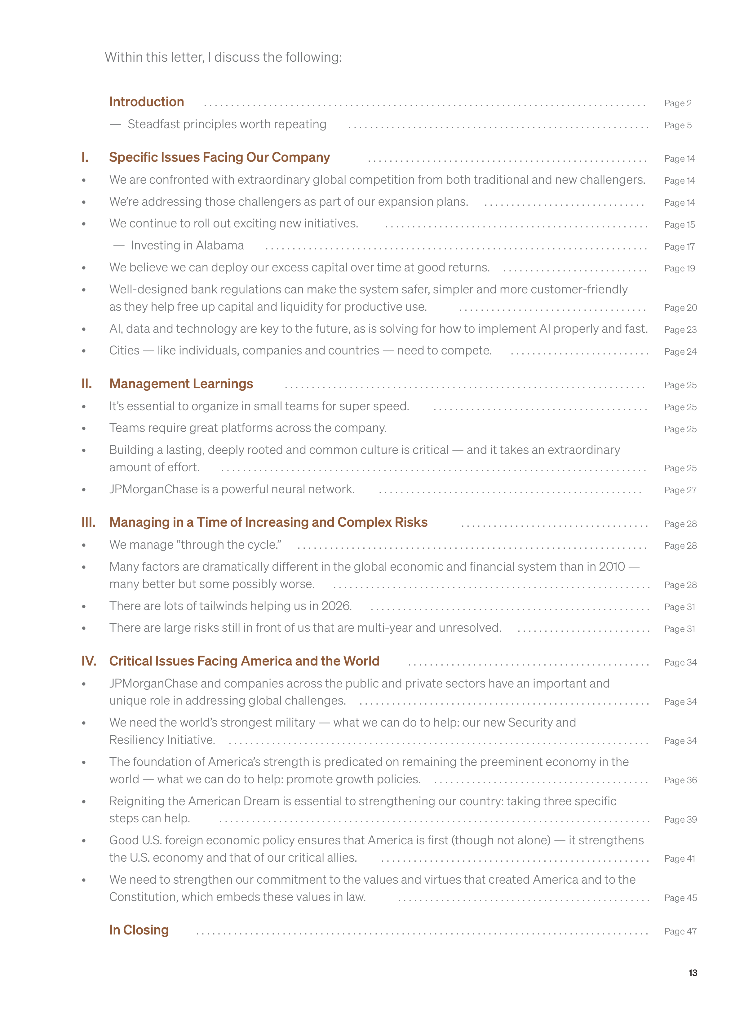 JPMorgan Chase Annual Report — page 15