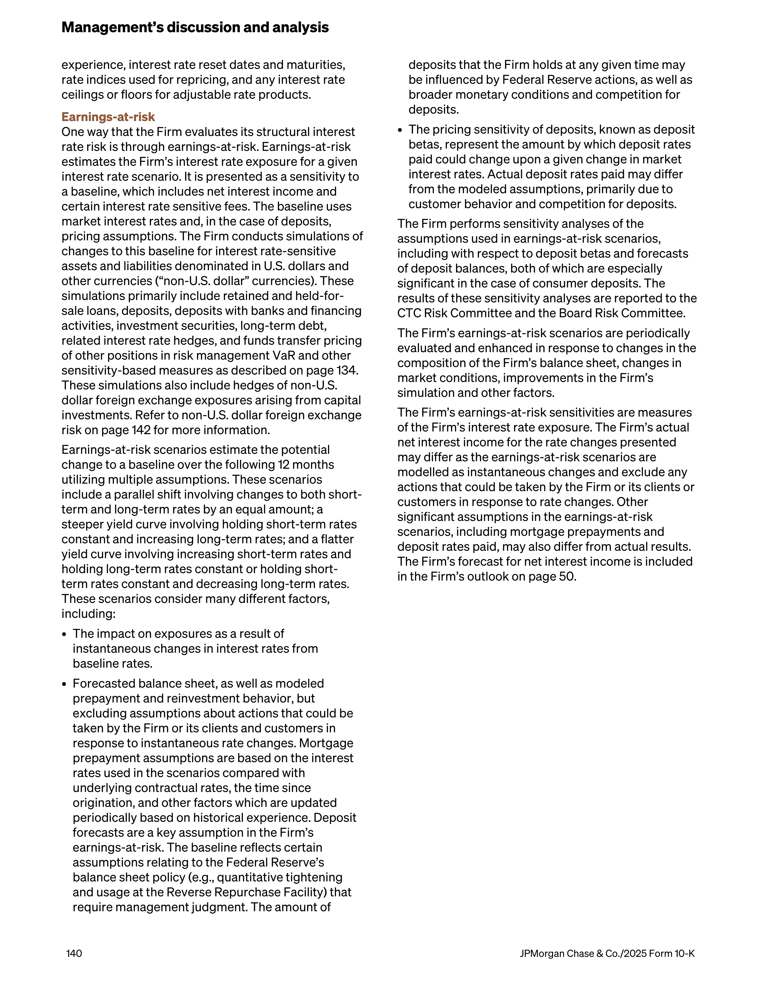 JPMorgan Chase Annual Report — page 172