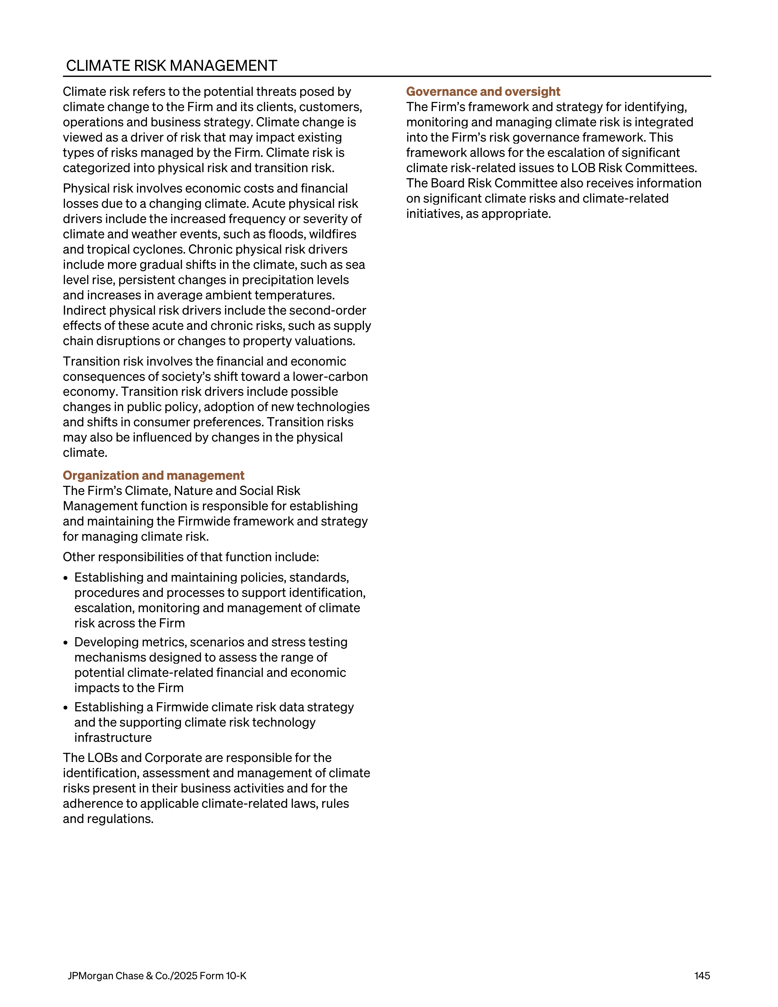 JPMorgan Chase Annual Report — page 177