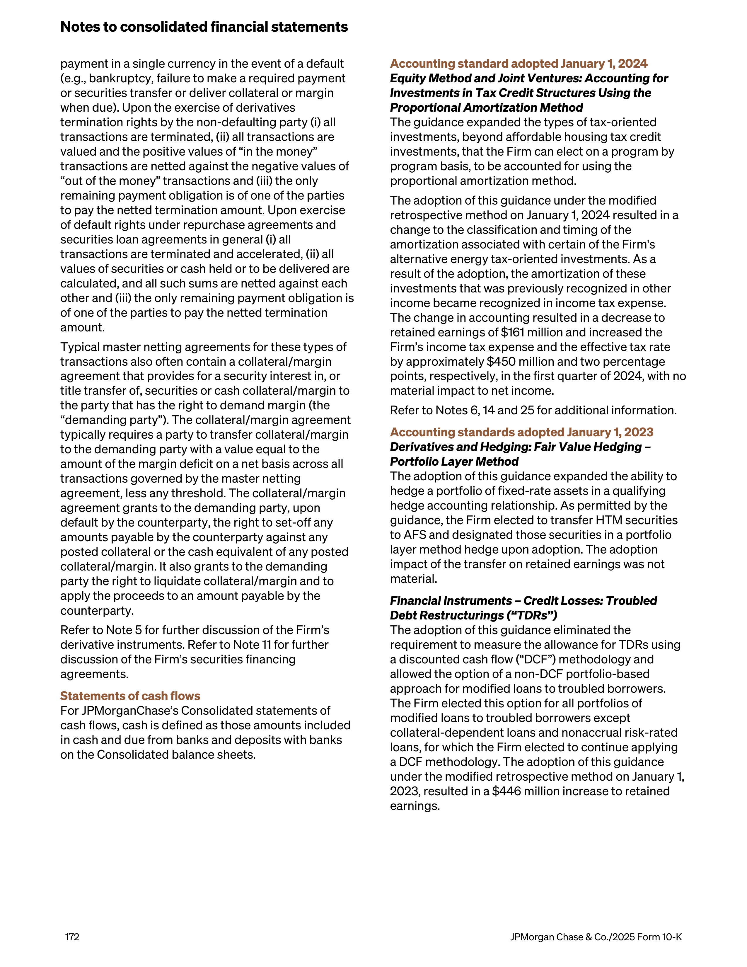 JPMorgan Chase Annual Report — page 204