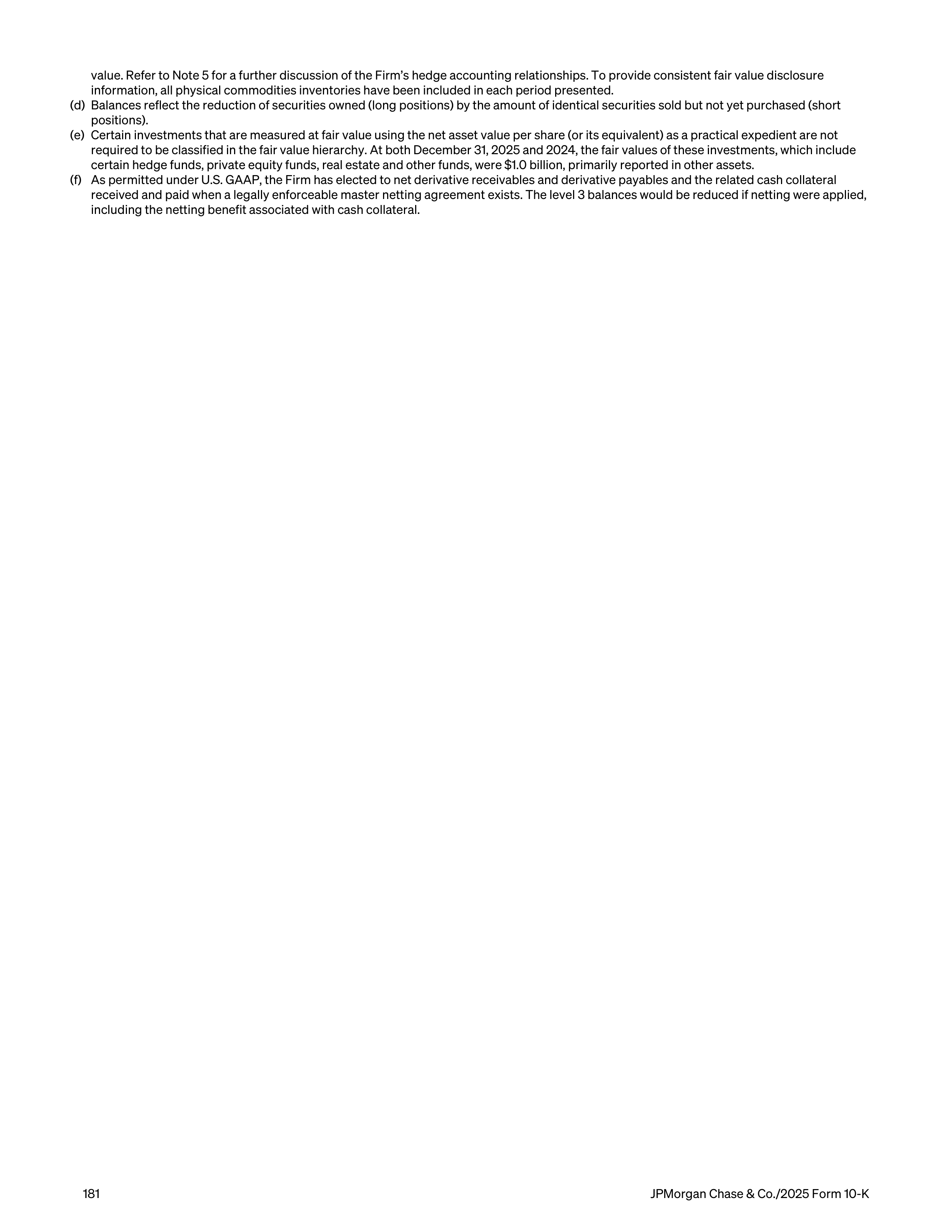 JPMorgan Chase Annual Report — page 213