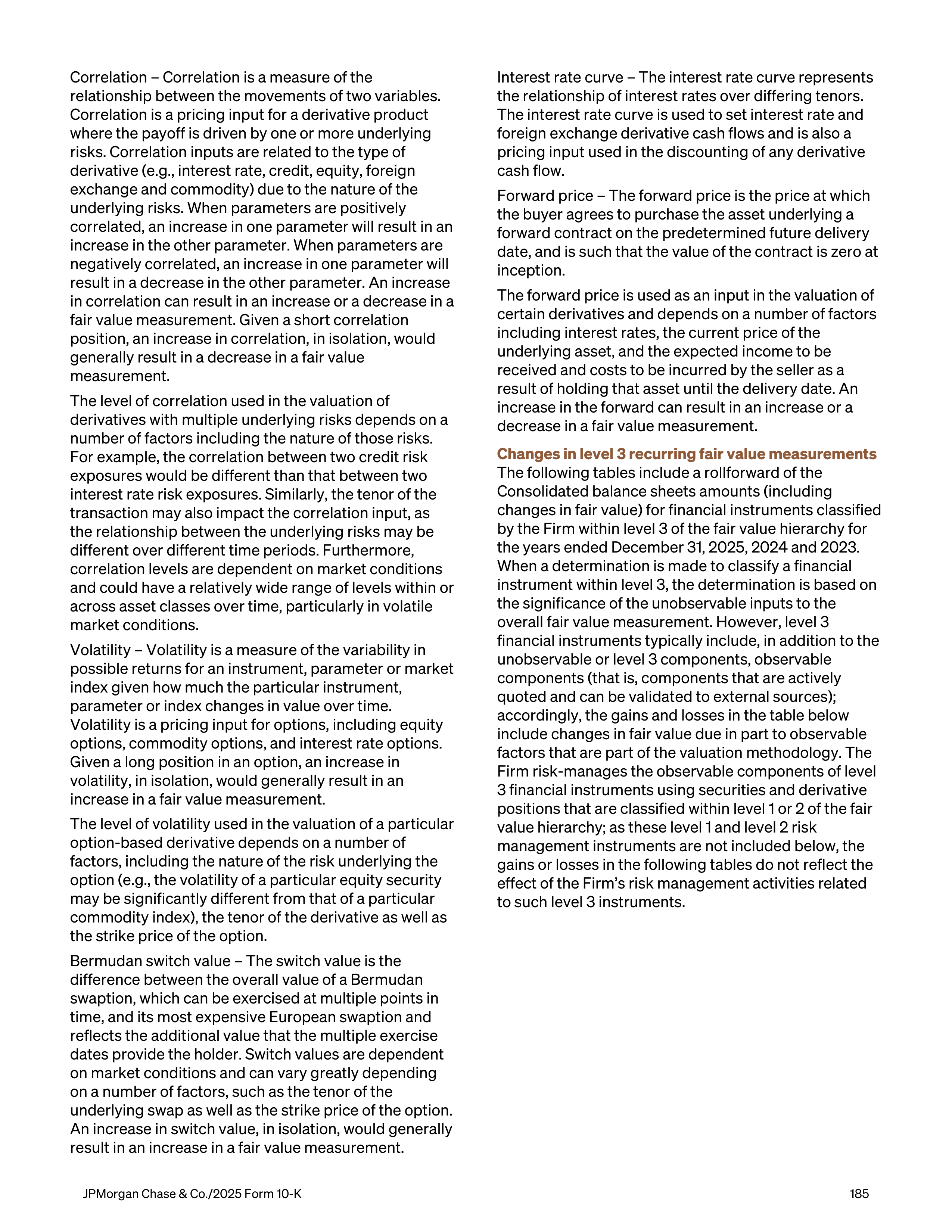 JPMorgan Chase Annual Report — page 217