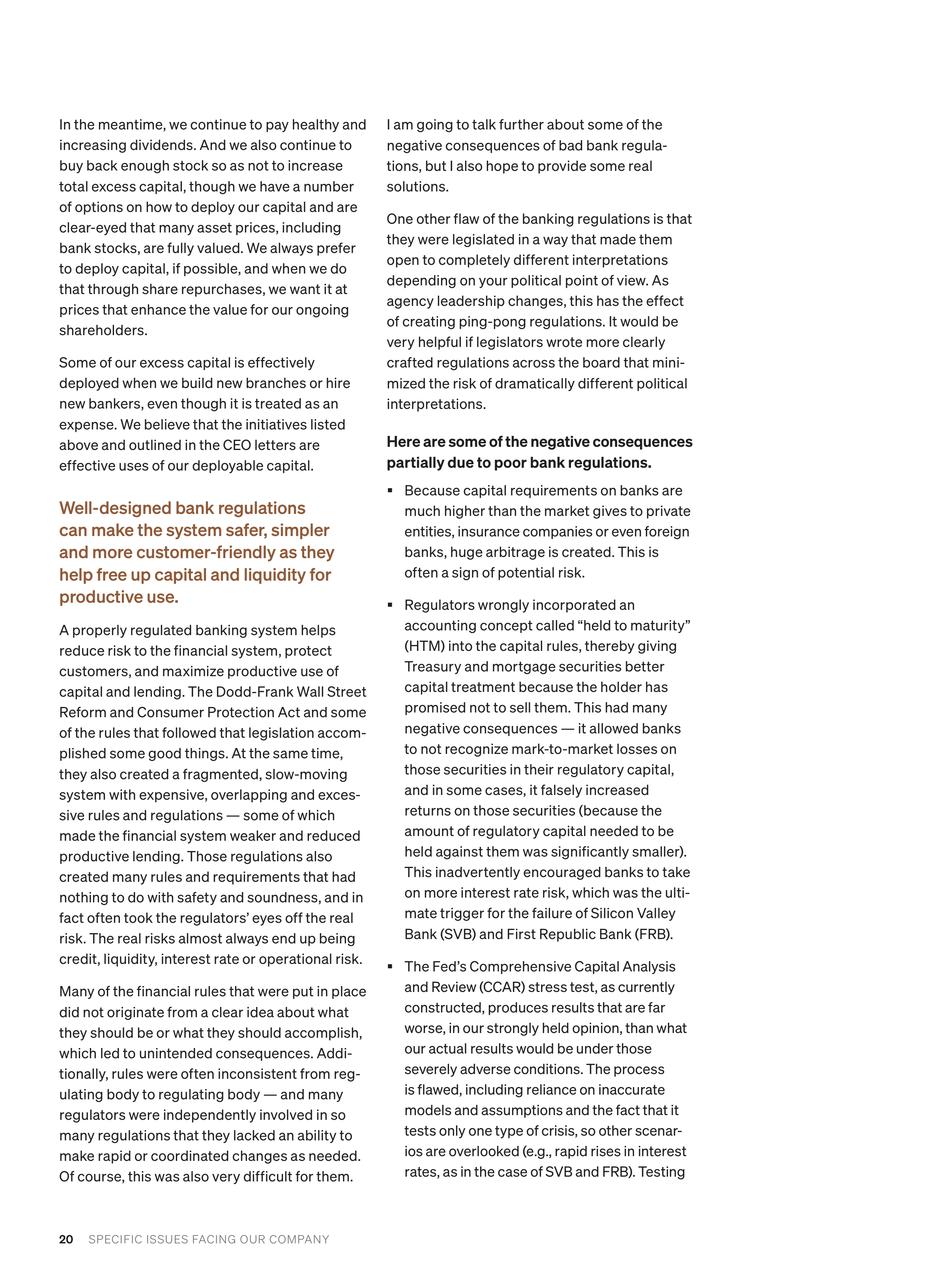 JPMorgan Chase Annual Report — page 22