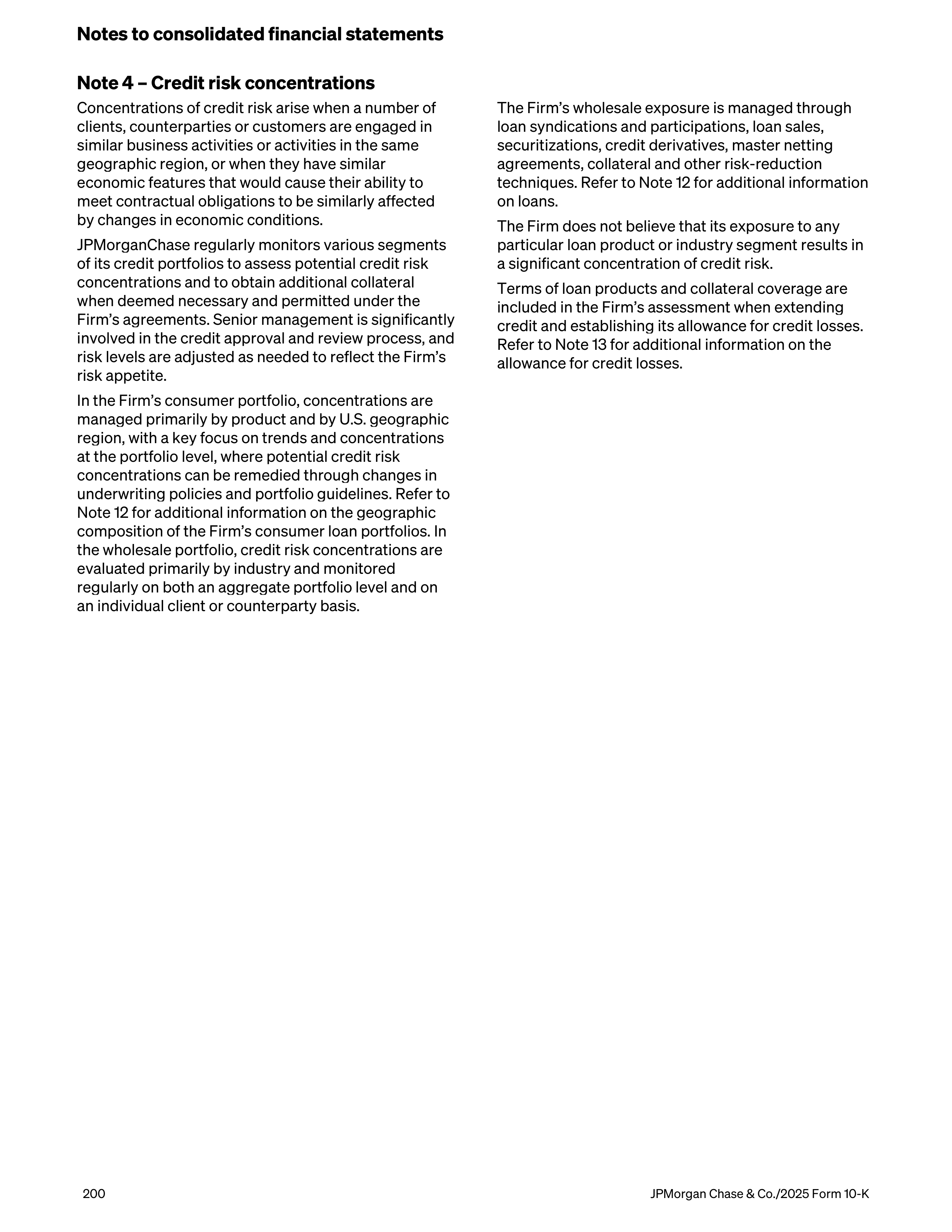 JPMorgan Chase Annual Report — page 232