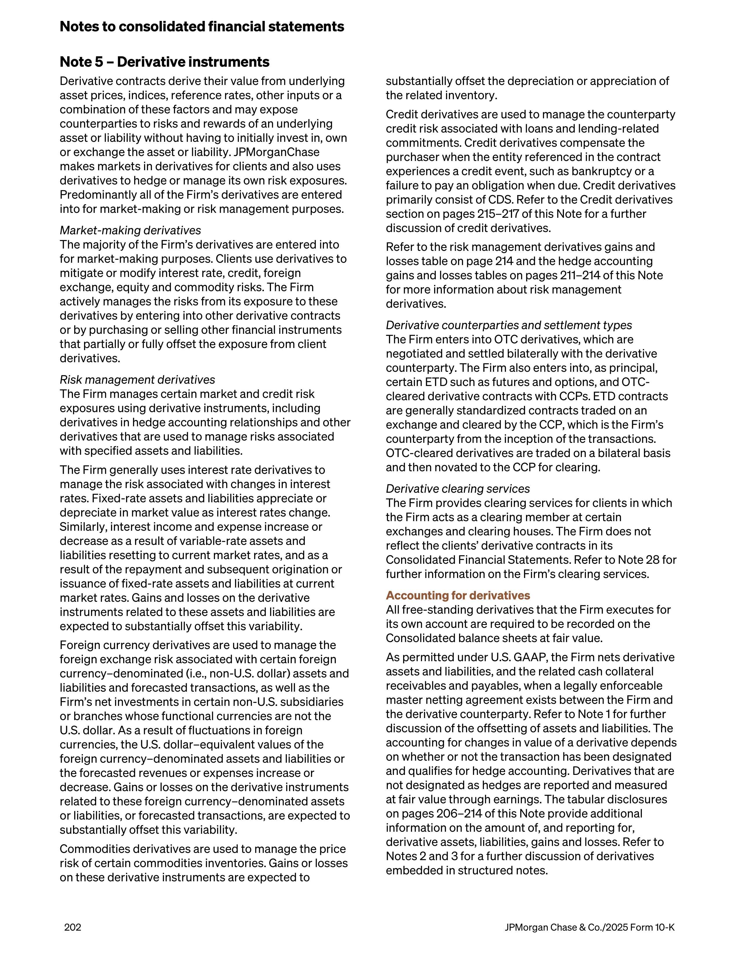 JPMorgan Chase Annual Report — page 234