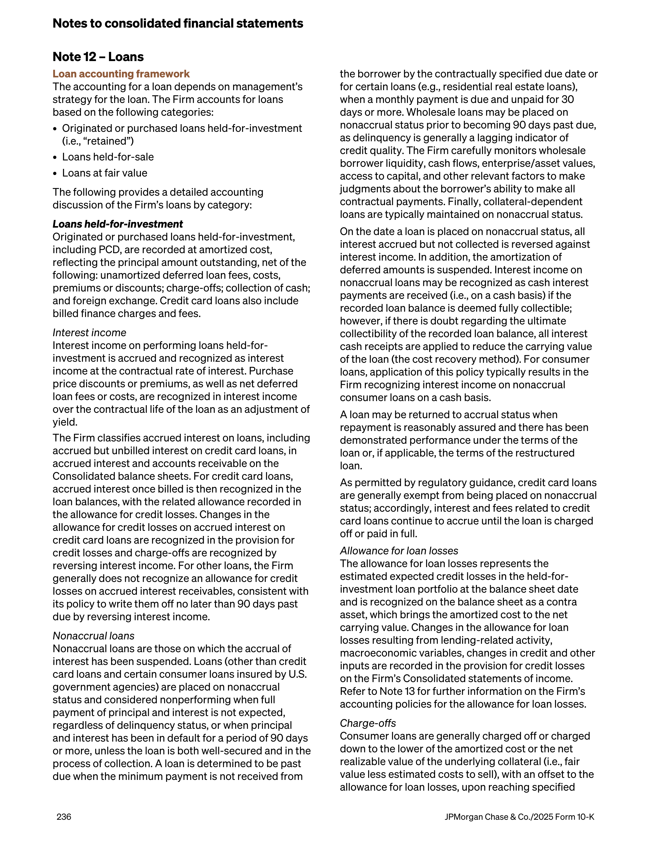 JPMorgan Chase Annual Report — page 268