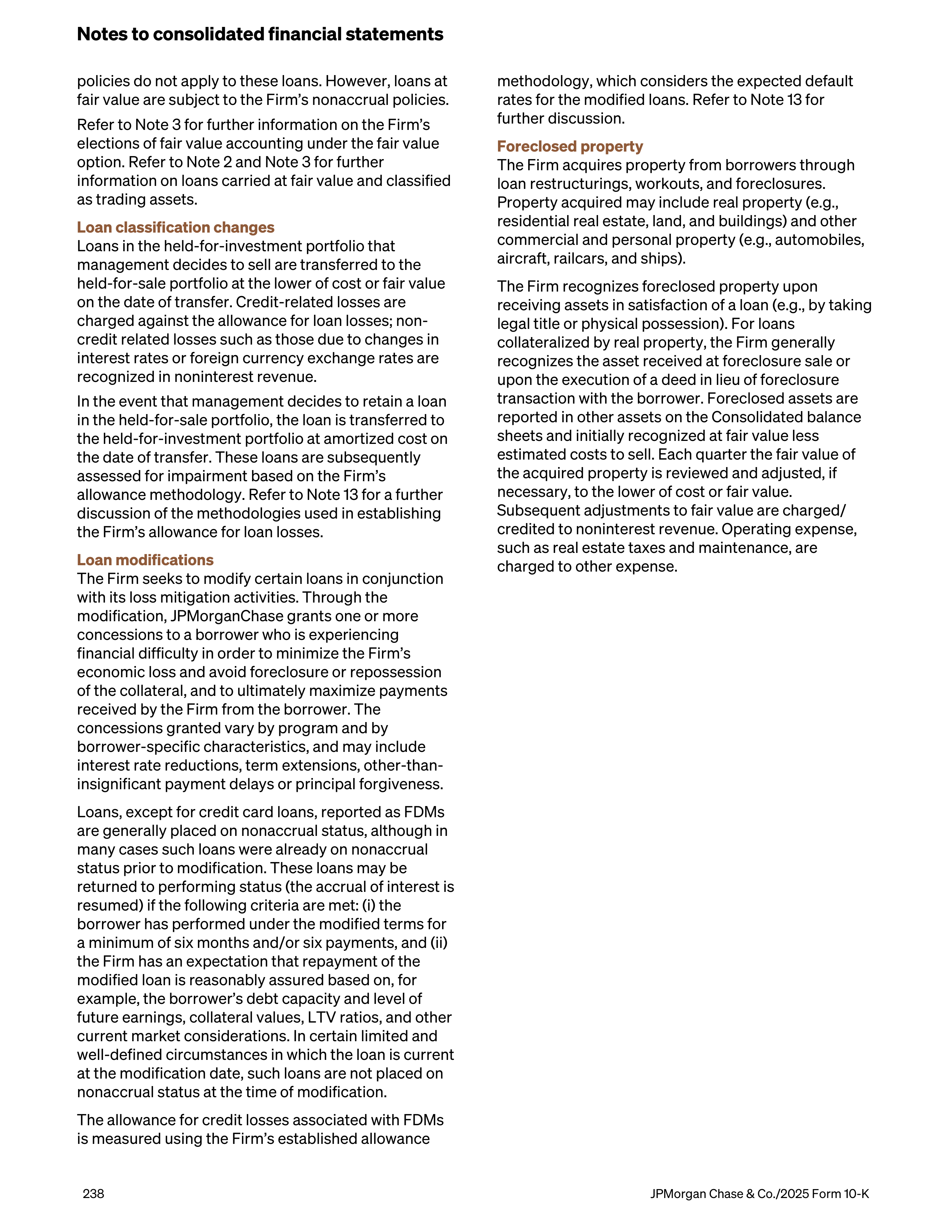 JPMorgan Chase Annual Report — page 270