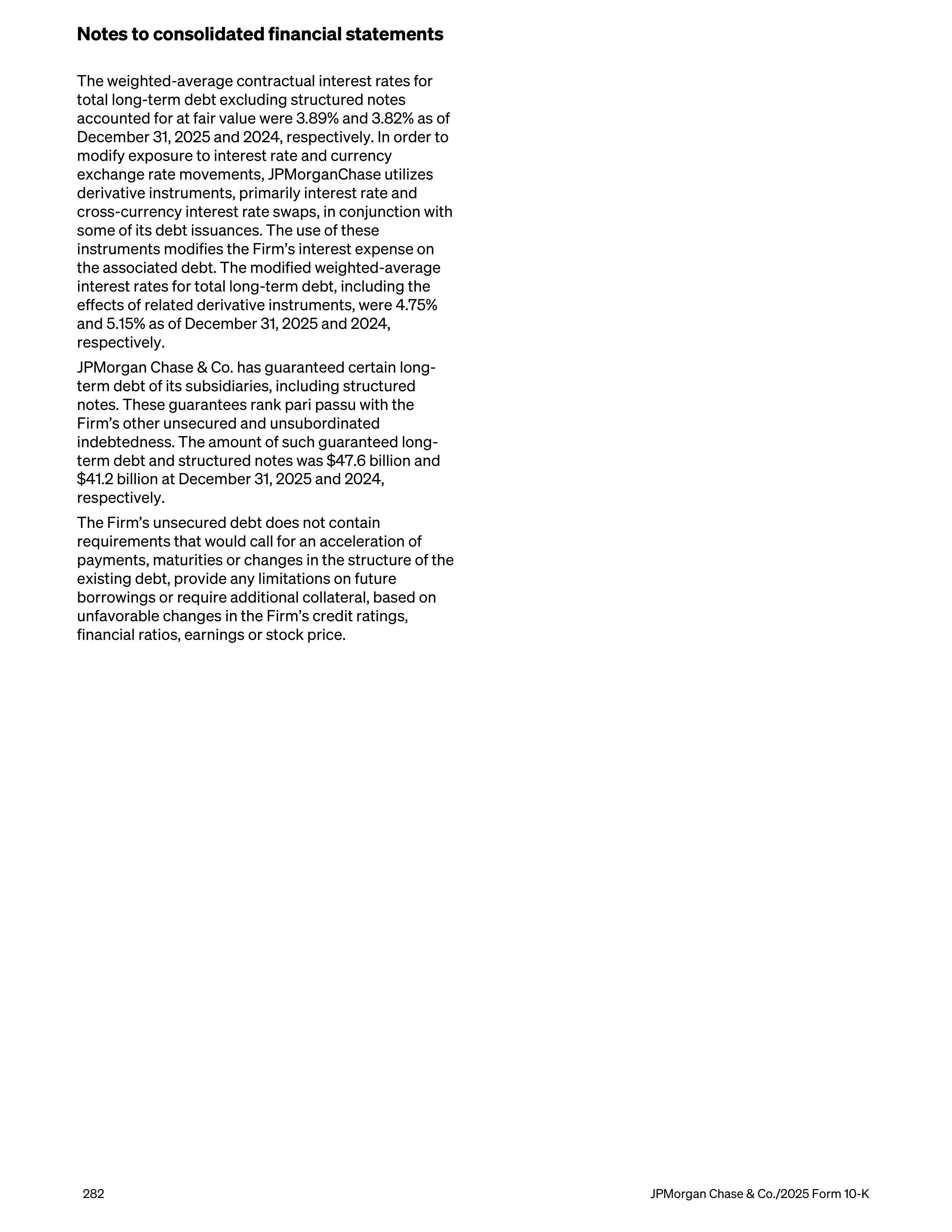 JPMorgan Chase Annual Report — page 314