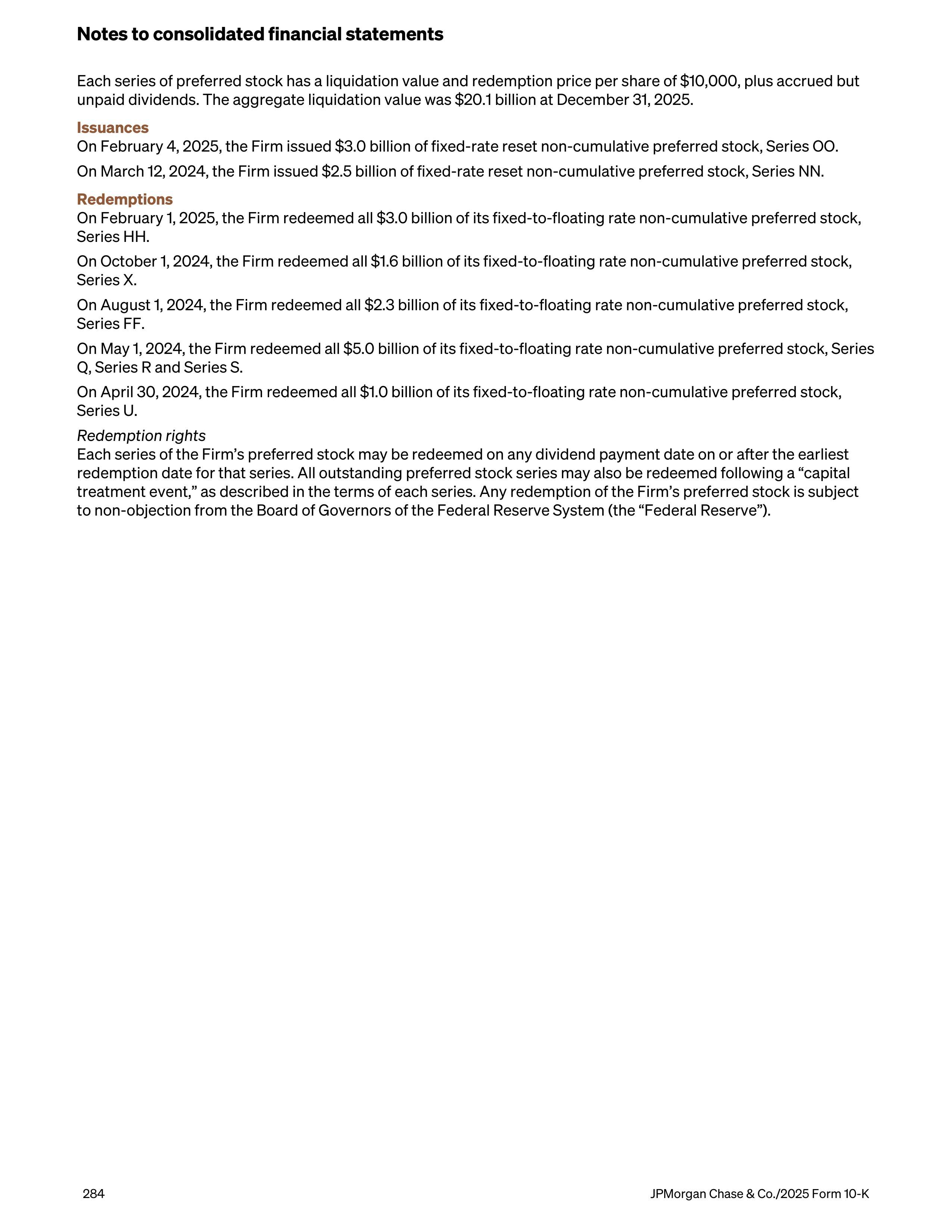 JPMorgan Chase Annual Report — page 316