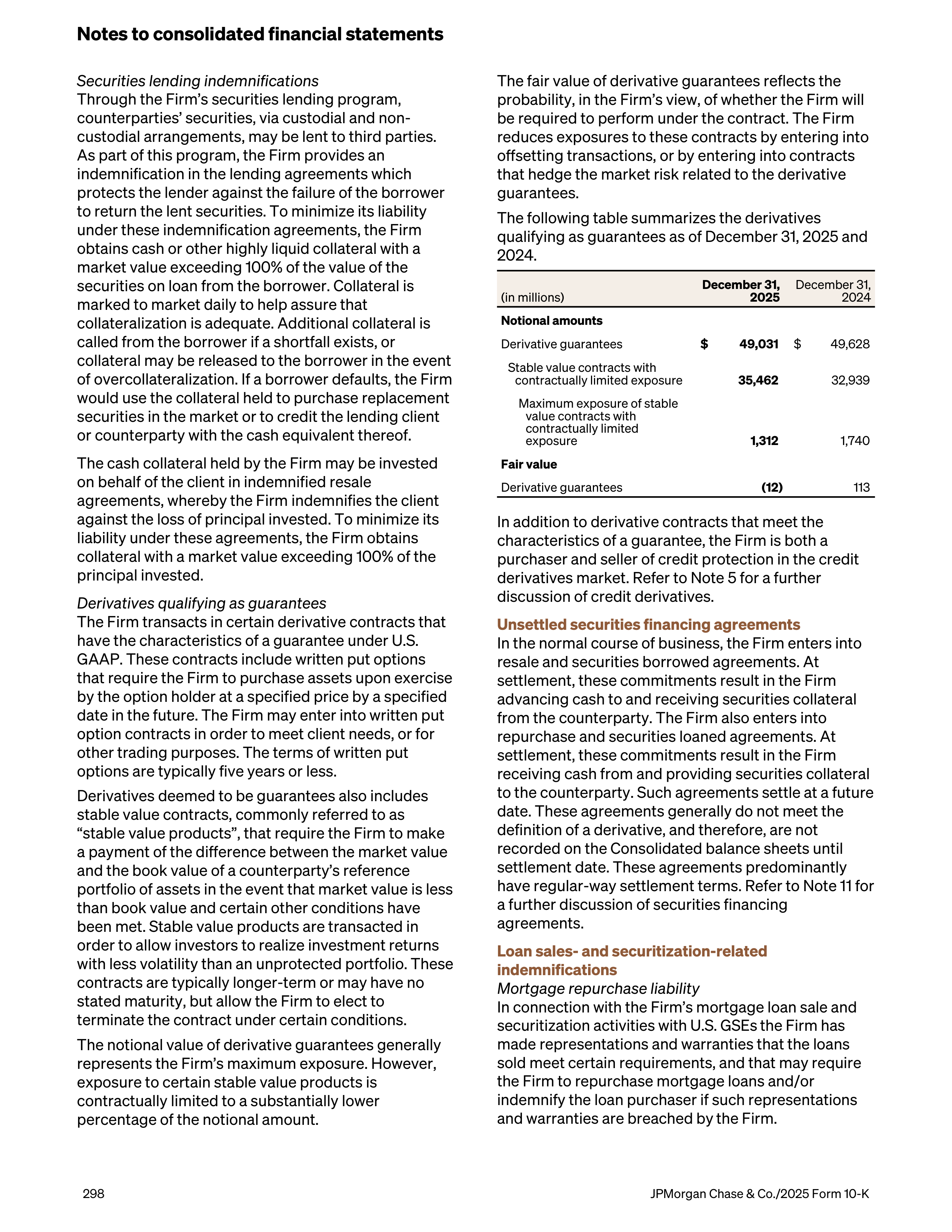 JPMorgan Chase Annual Report — page 330