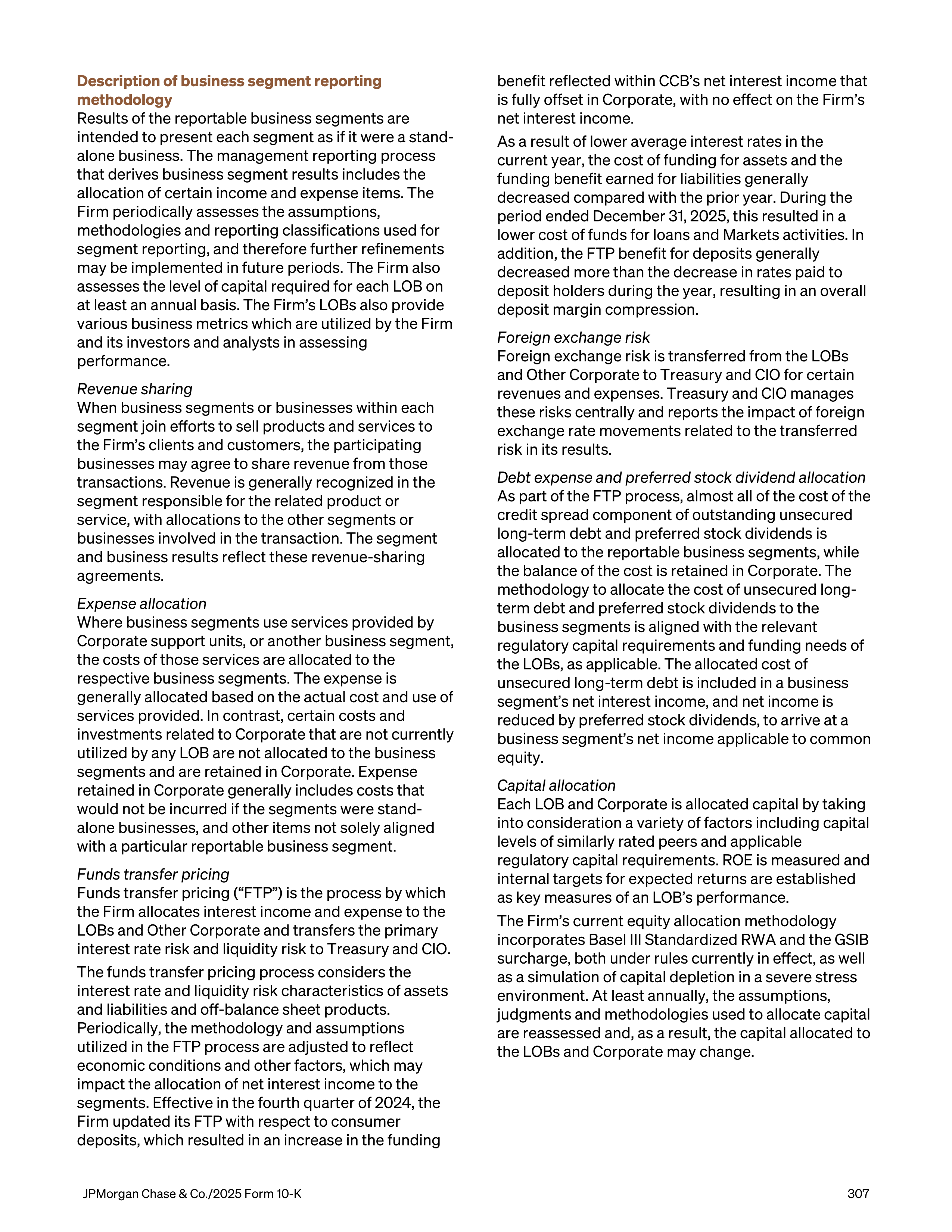 JPMorgan Chase Annual Report — page 339