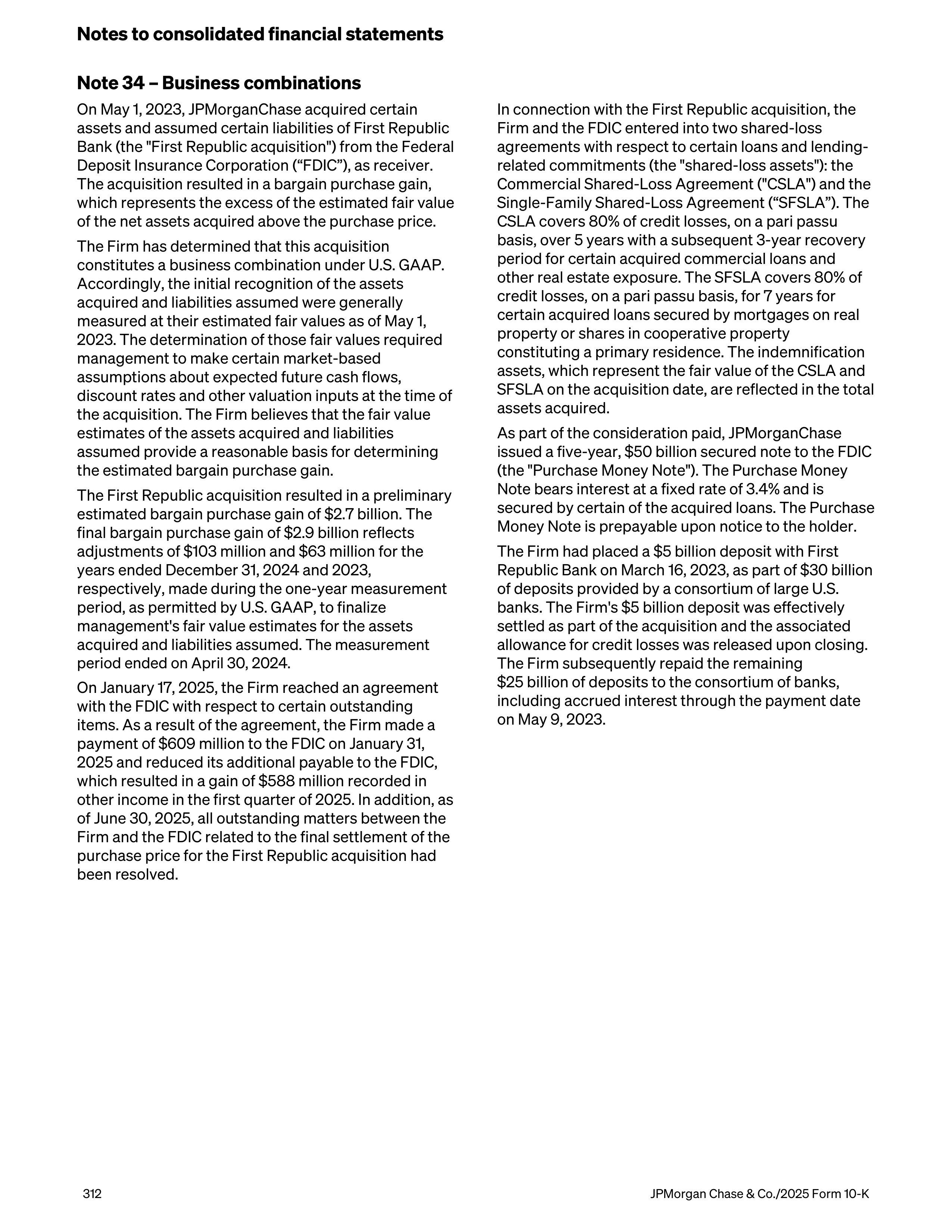 JPMorgan Chase Annual Report — page 344