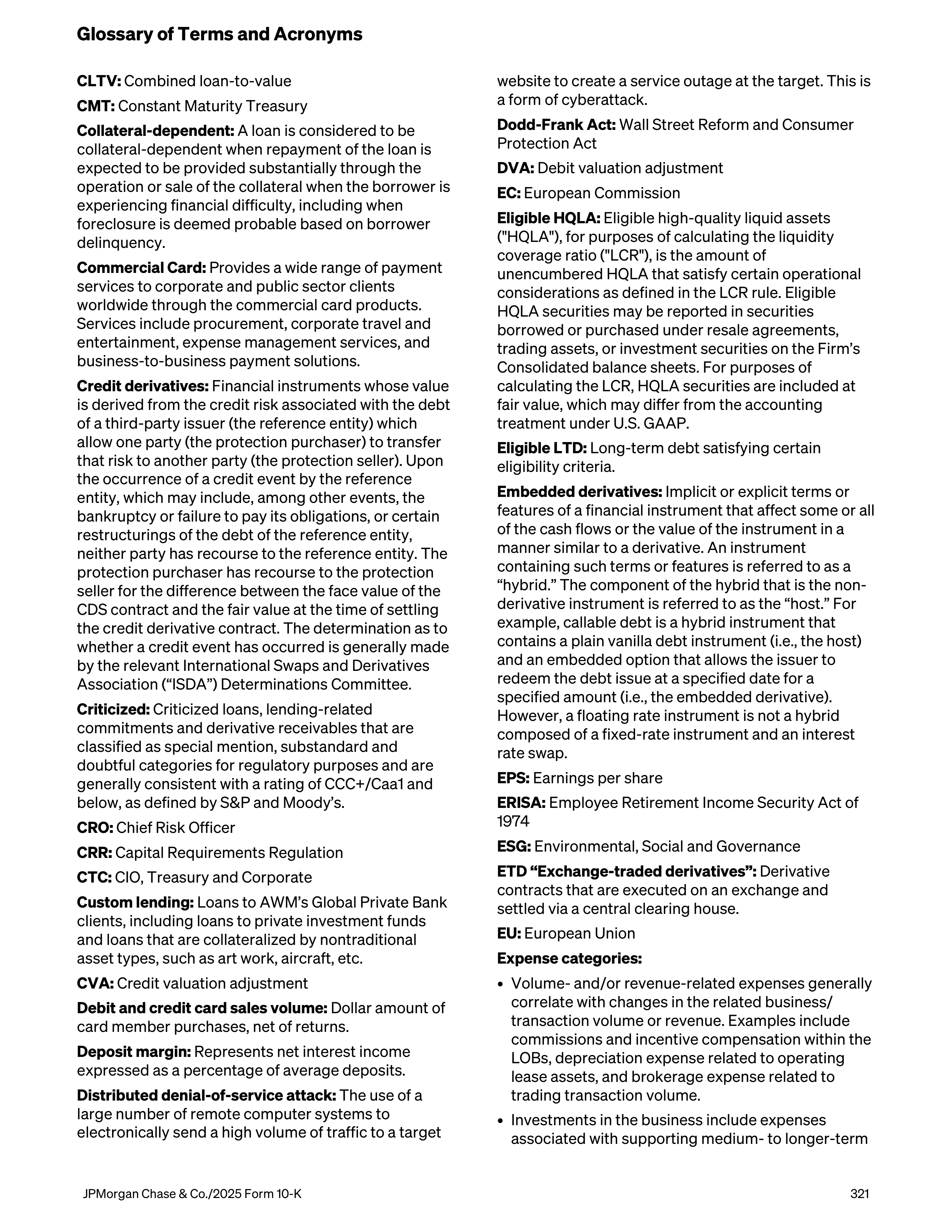 JPMorgan Chase Annual Report — page 353