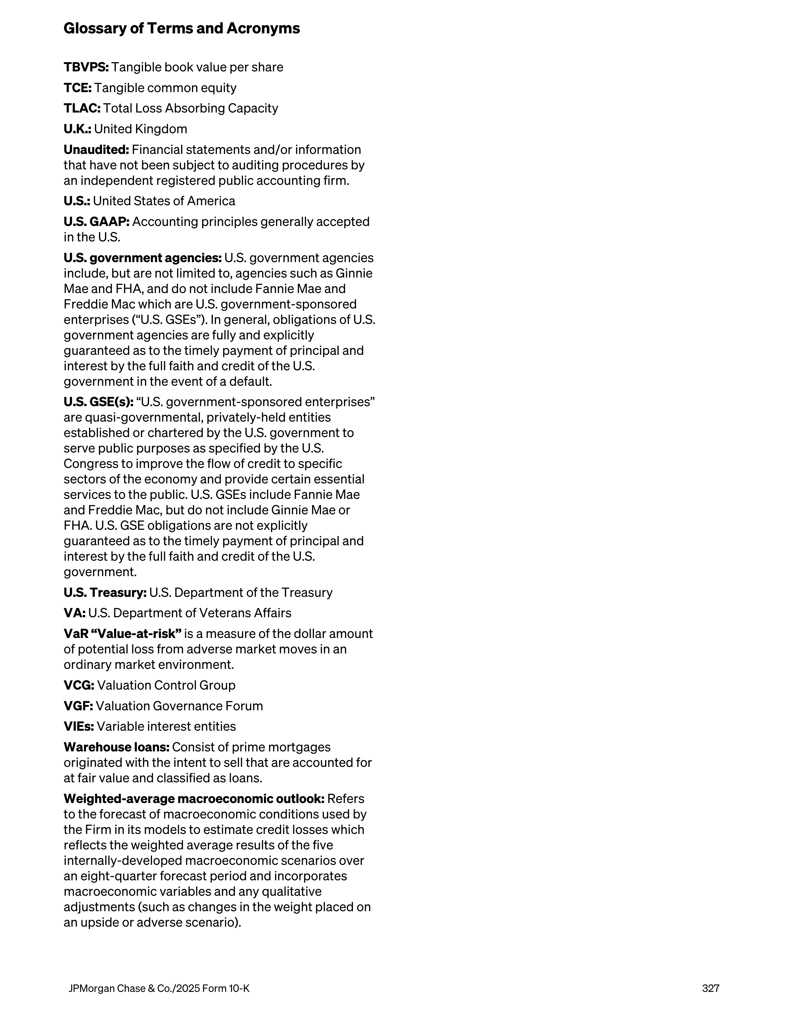 JPMorgan Chase Annual Report — page 359
