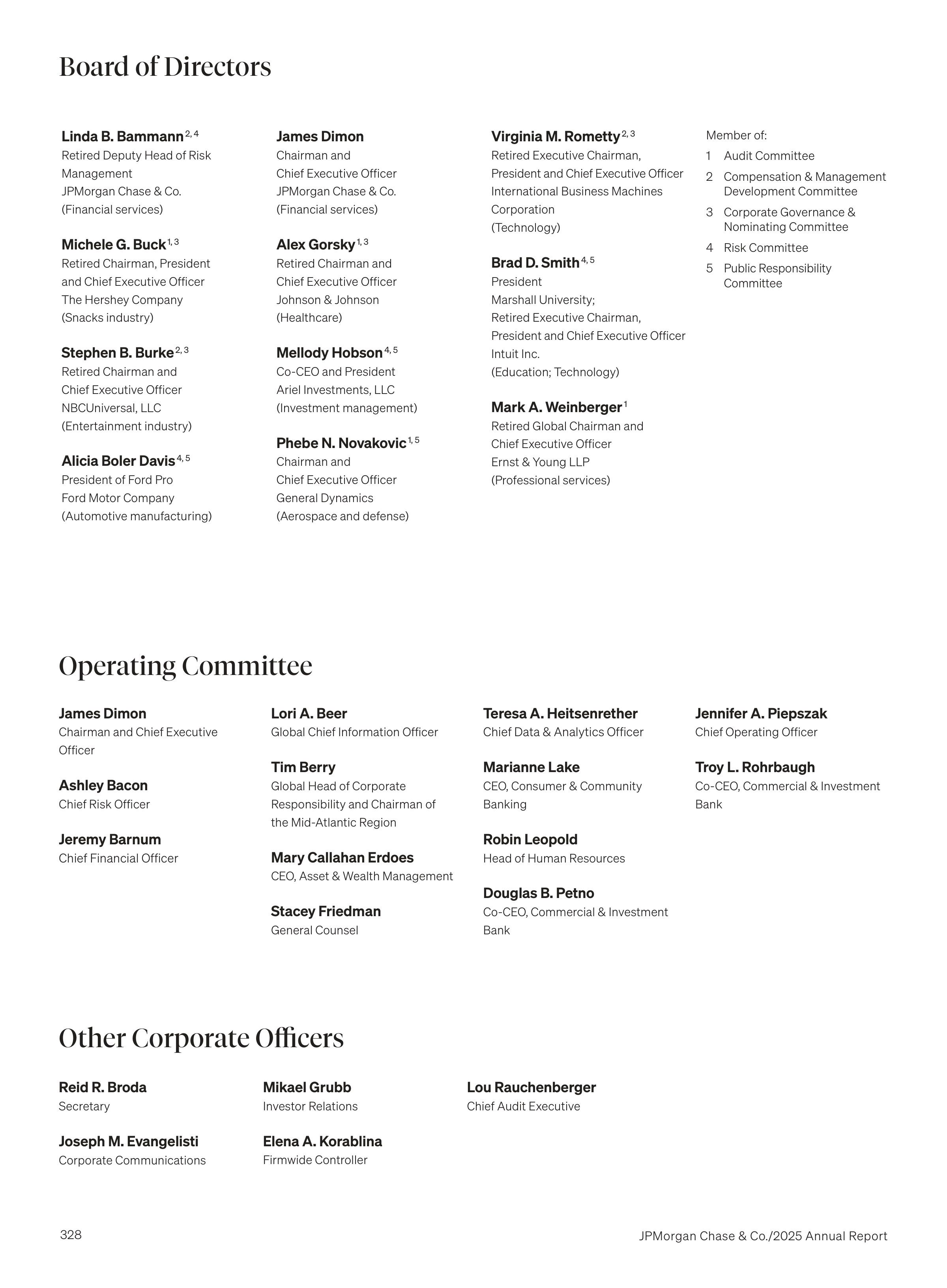 JPMorgan Chase Annual Report — page 360