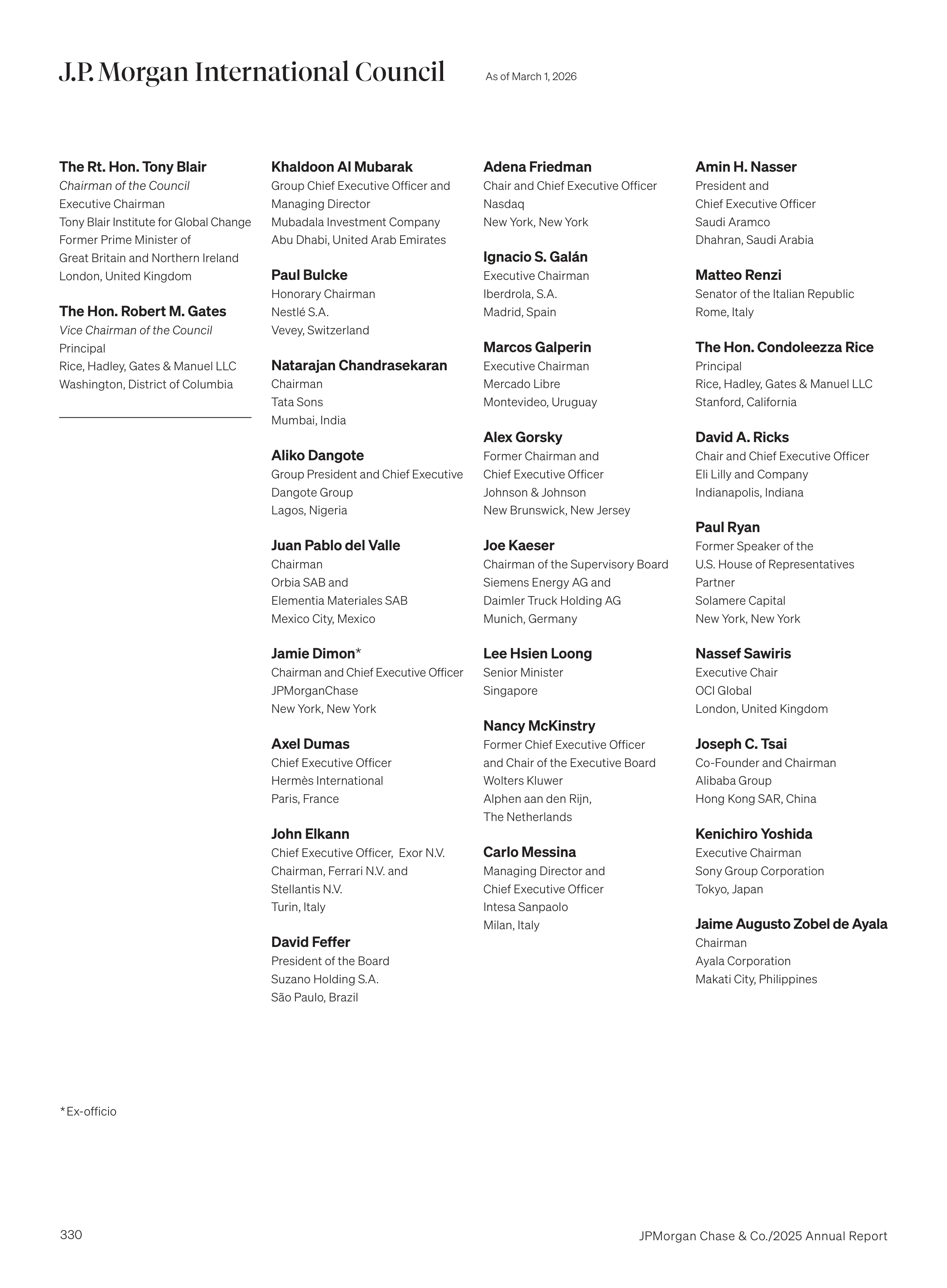 JPMorgan Chase Annual Report — page 362
