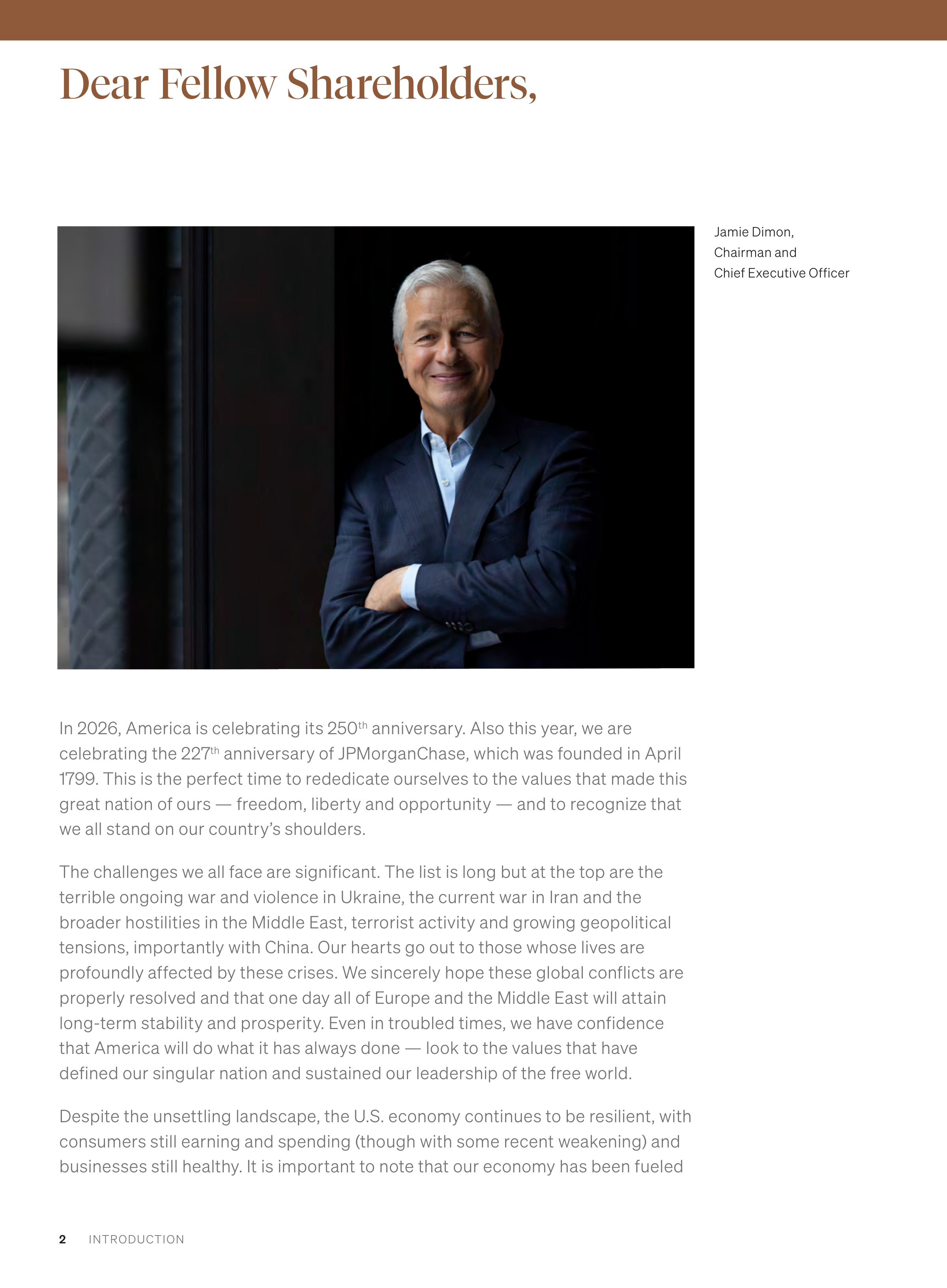 JPMorgan Chase Annual Report — page 4