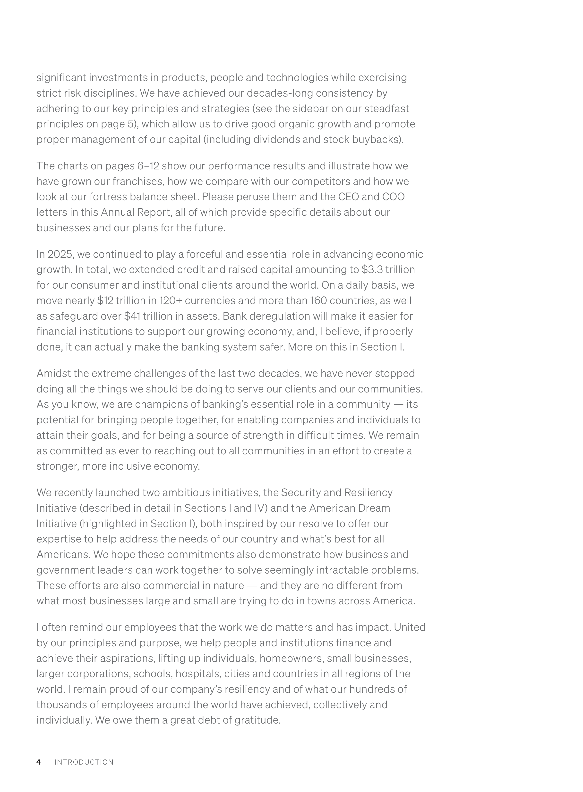 JPMorgan Chase Annual Report — page 6