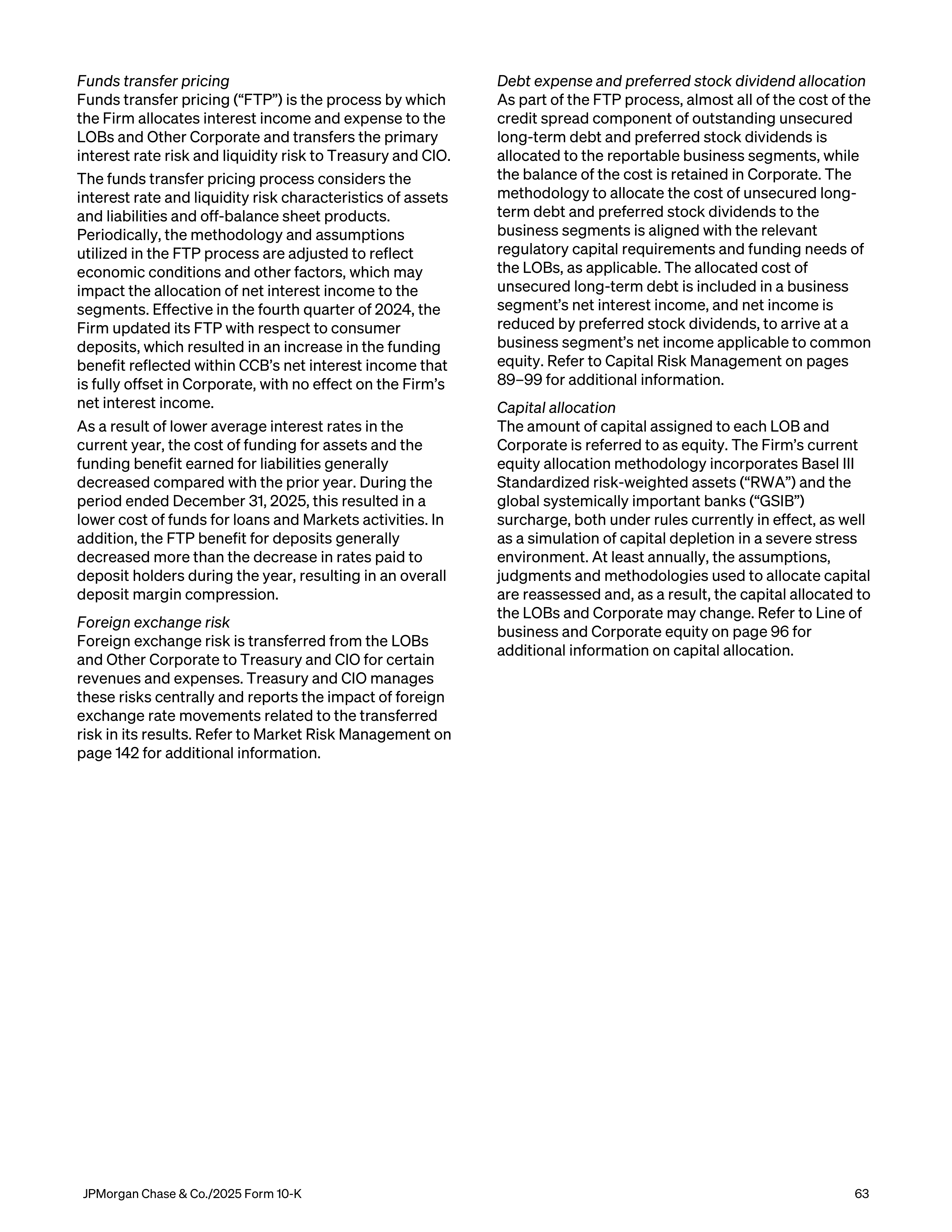 JPMorgan Chase Annual Report — page 95