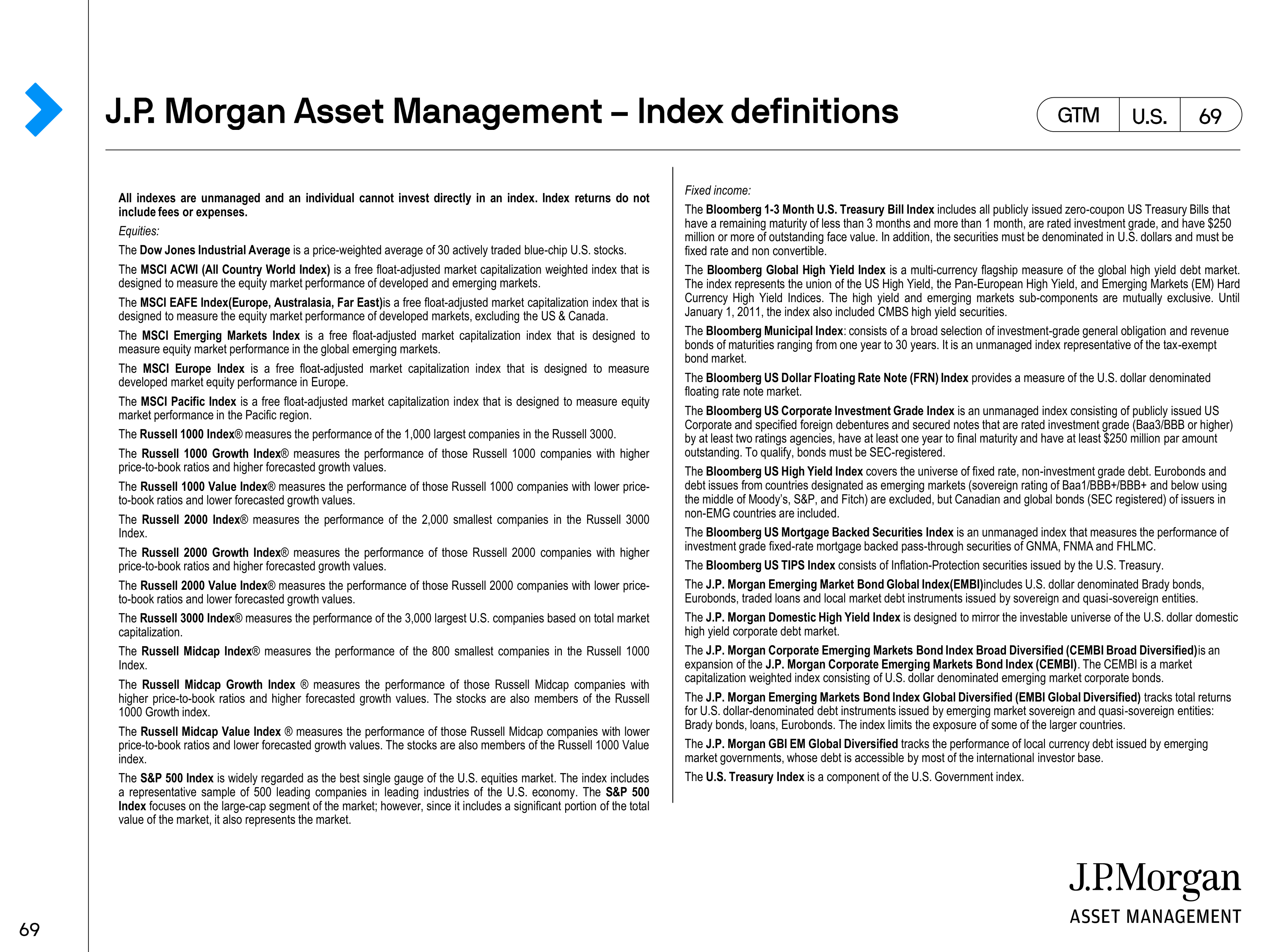 JPMorgan Chase Guide to Markets — page 69