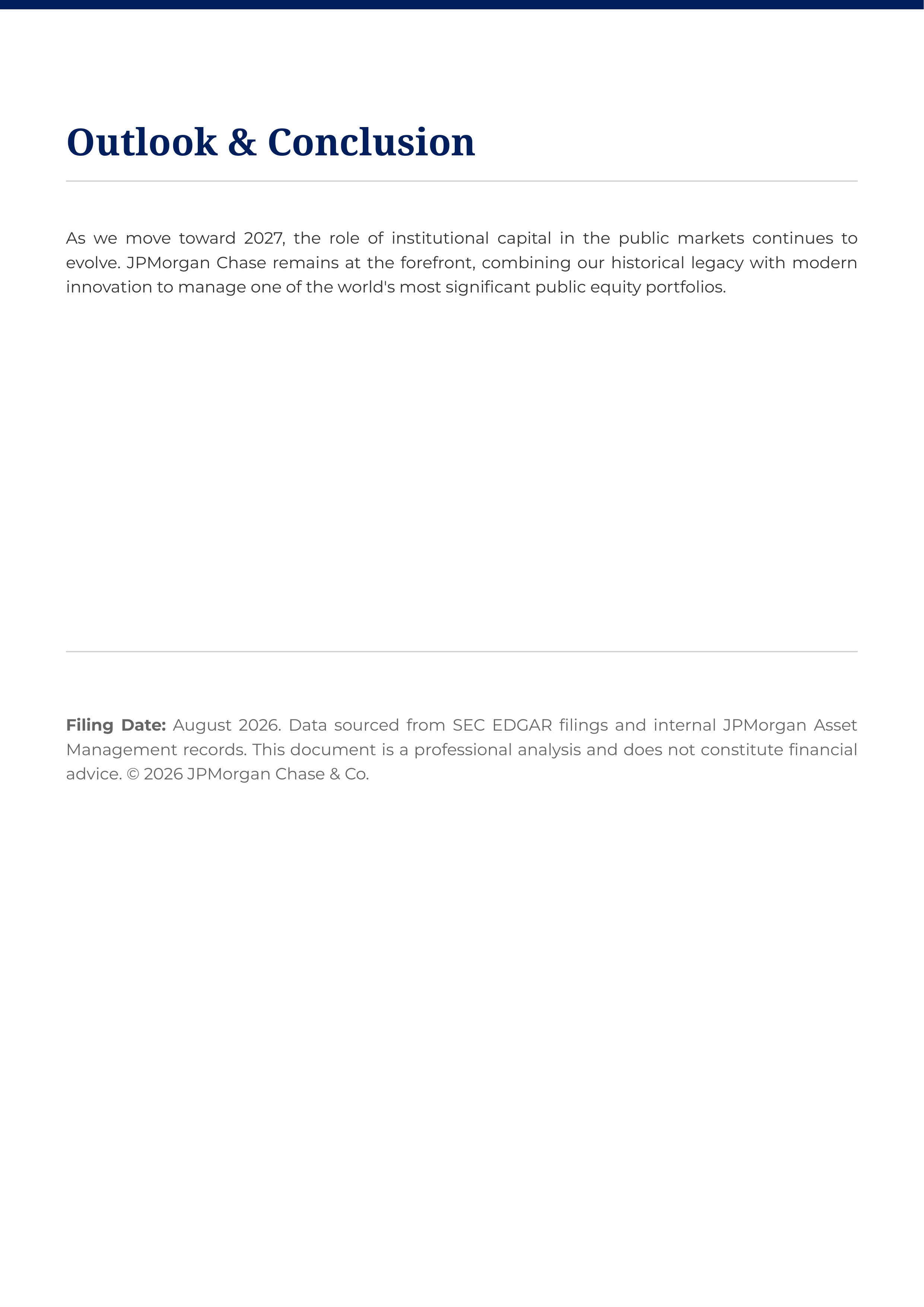 JPMorgan Chase Institutional 13F Public Equities Portfolio — page 8