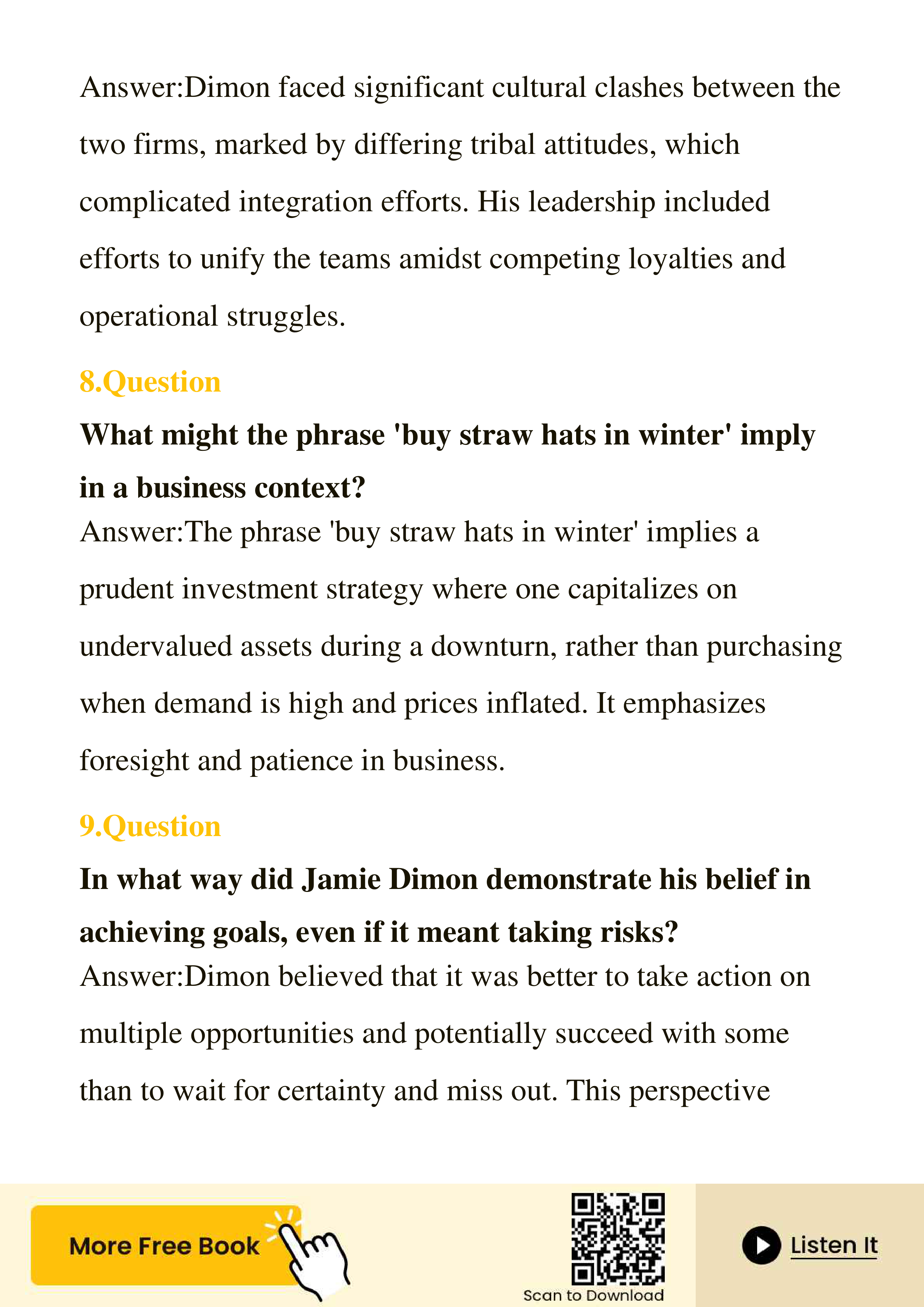 JPMorgan Chase Jamie Dimon Last Man Standing Biography — page 103