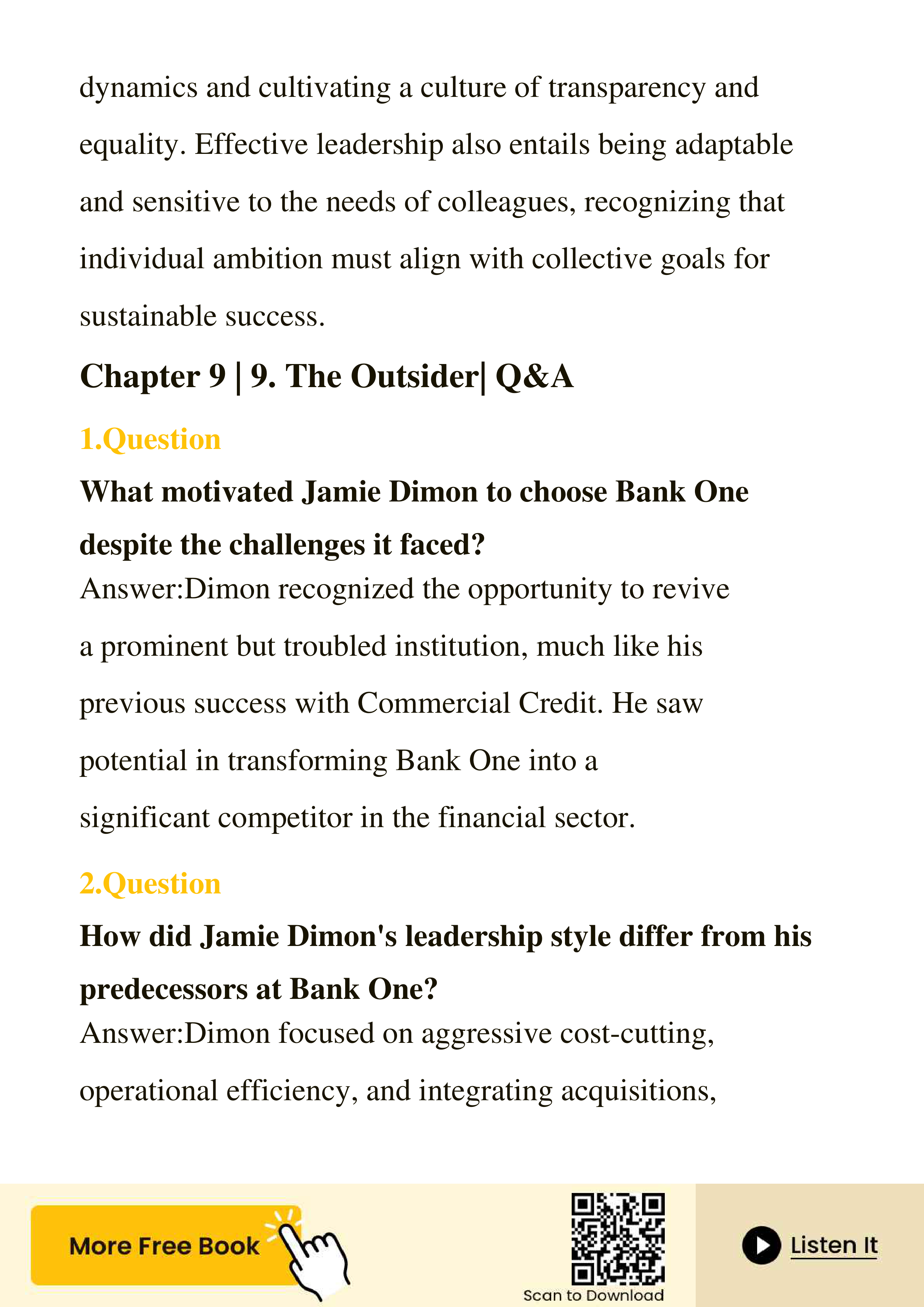 JPMorgan Chase Jamie Dimon Last Man Standing Biography — page 125