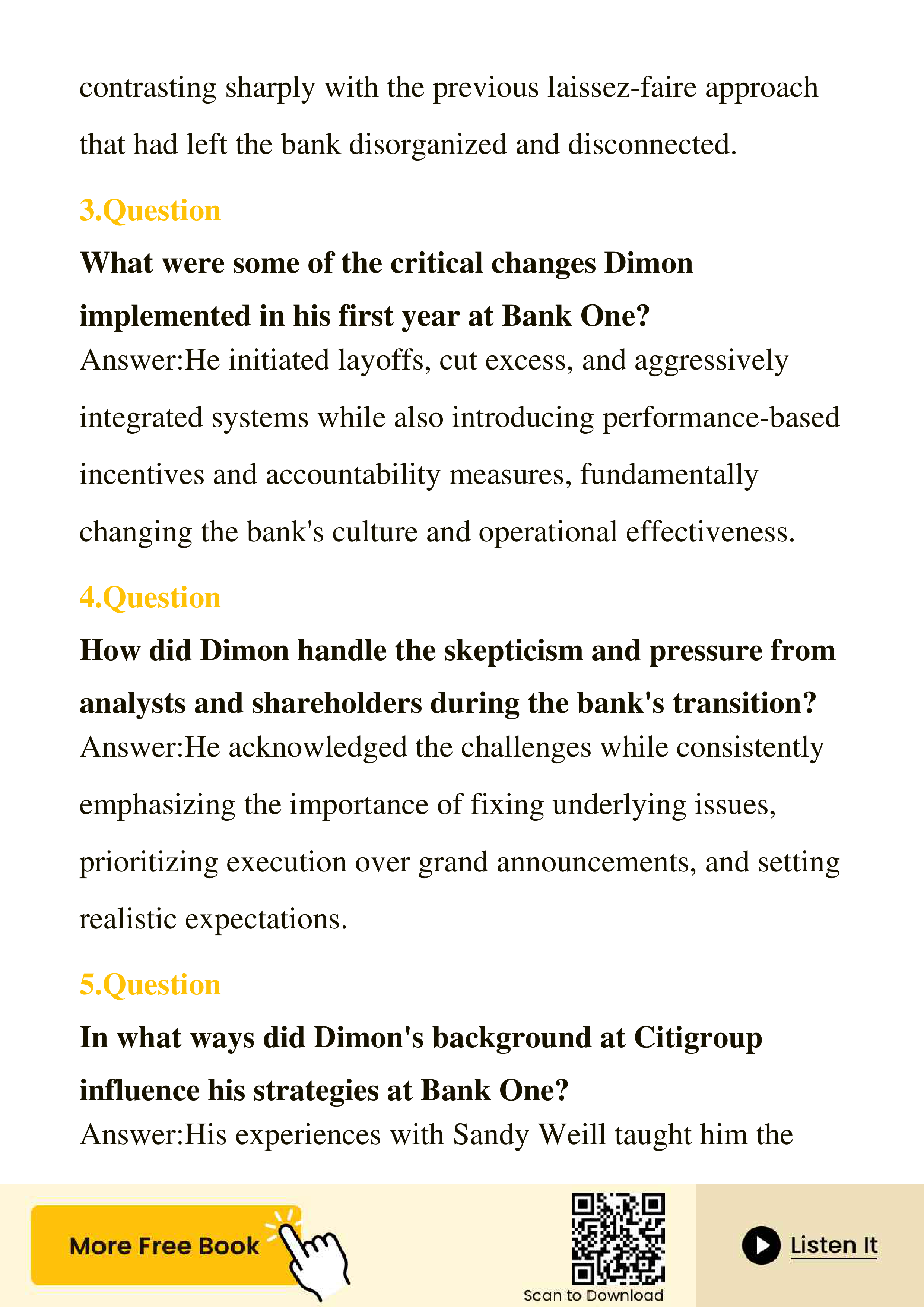 JPMorgan Chase Jamie Dimon Last Man Standing Biography — page 126