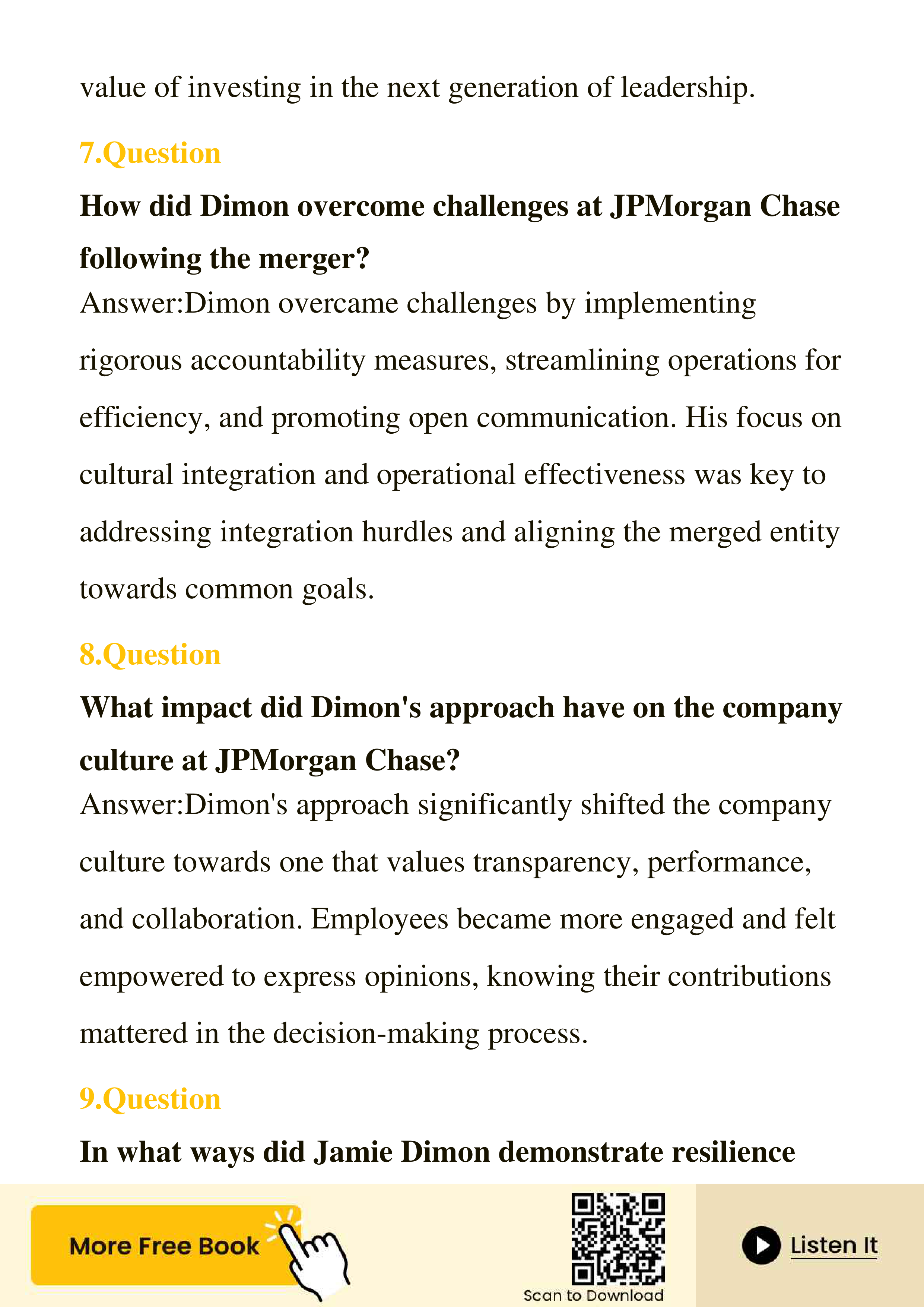 JPMorgan Chase Jamie Dimon Last Man Standing Biography — page 133
