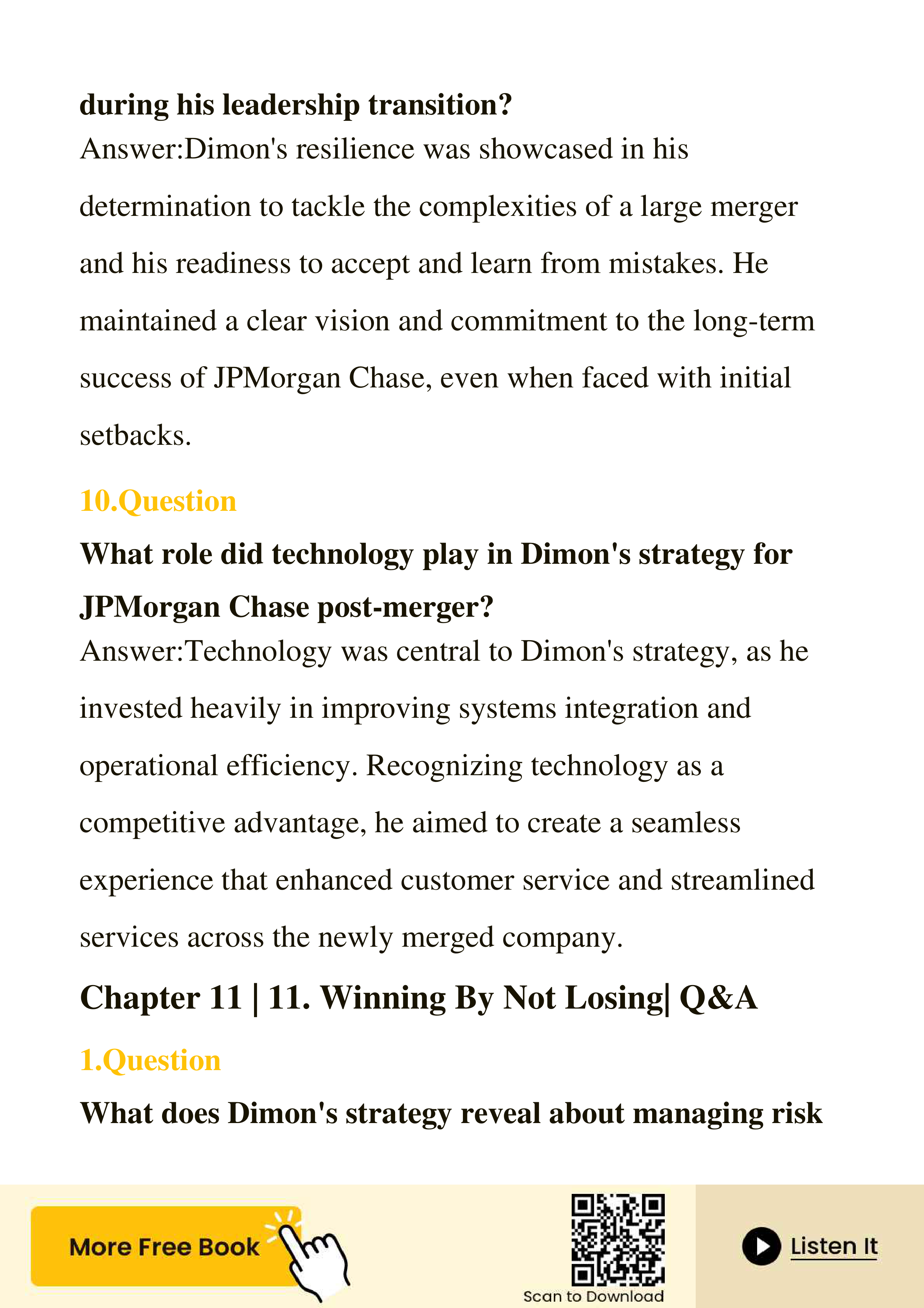 JPMorgan Chase Jamie Dimon Last Man Standing Biography — page 134