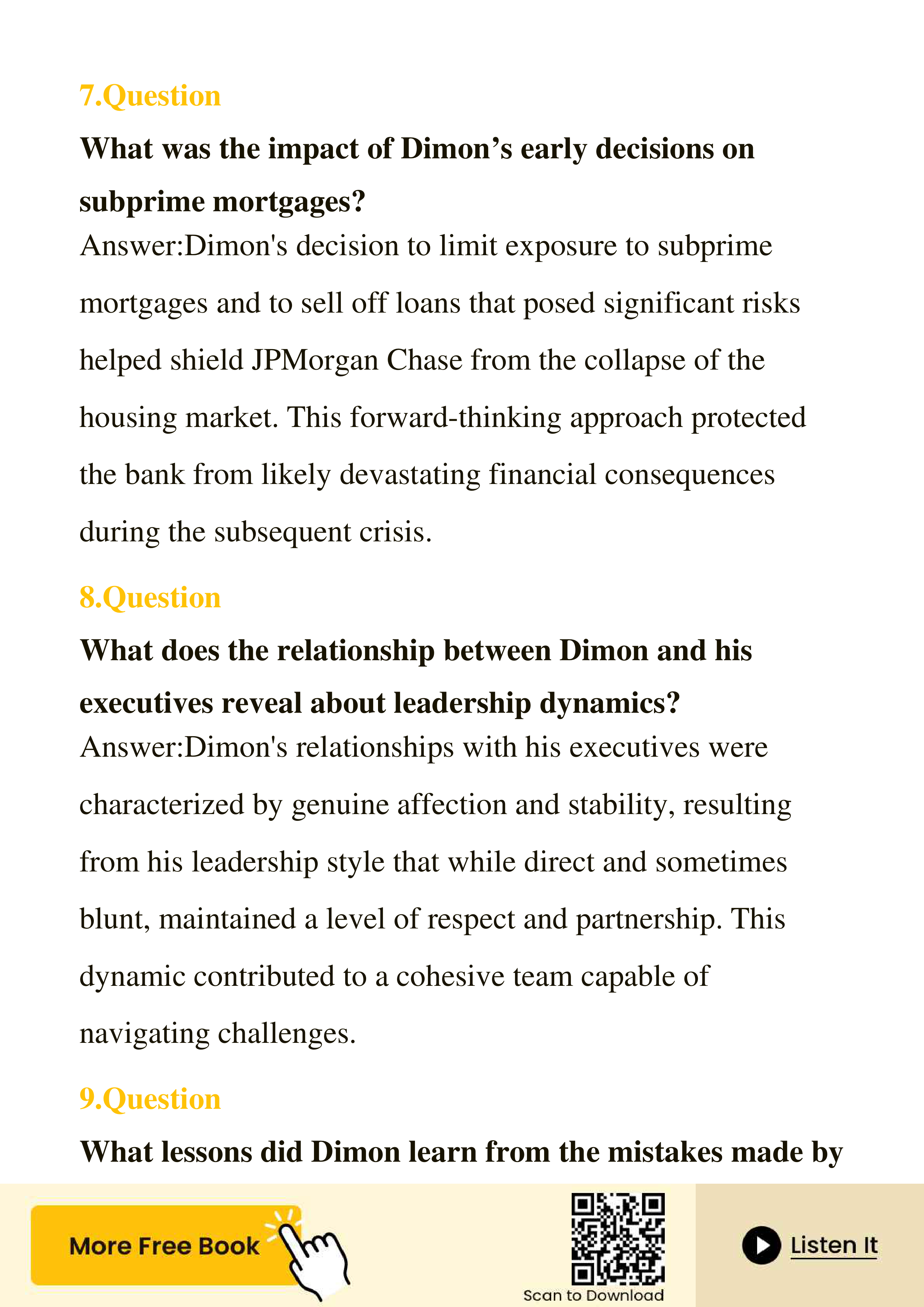 JPMorgan Chase Jamie Dimon Last Man Standing Biography — page 138