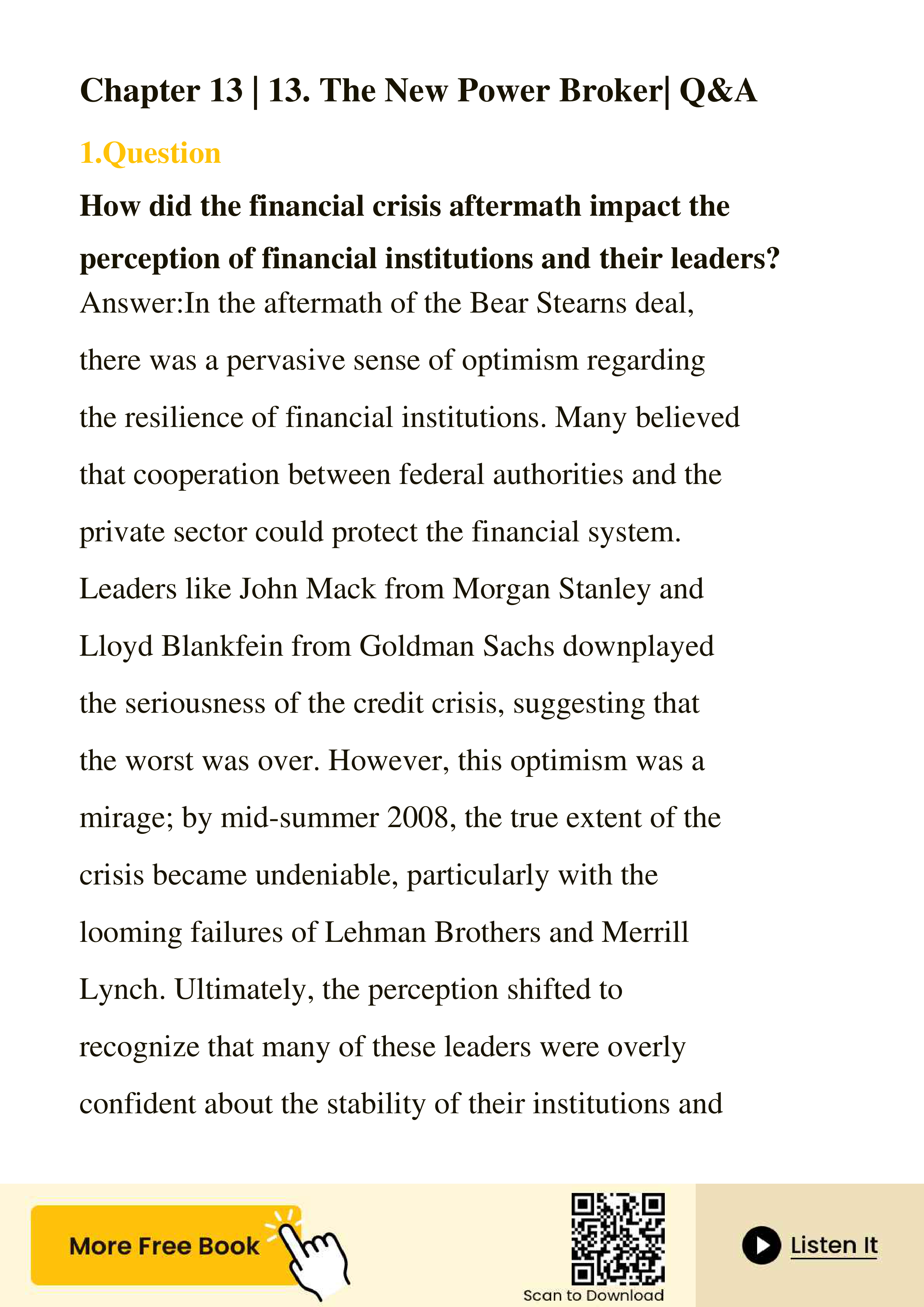 JPMorgan Chase Jamie Dimon Last Man Standing Biography — page 145