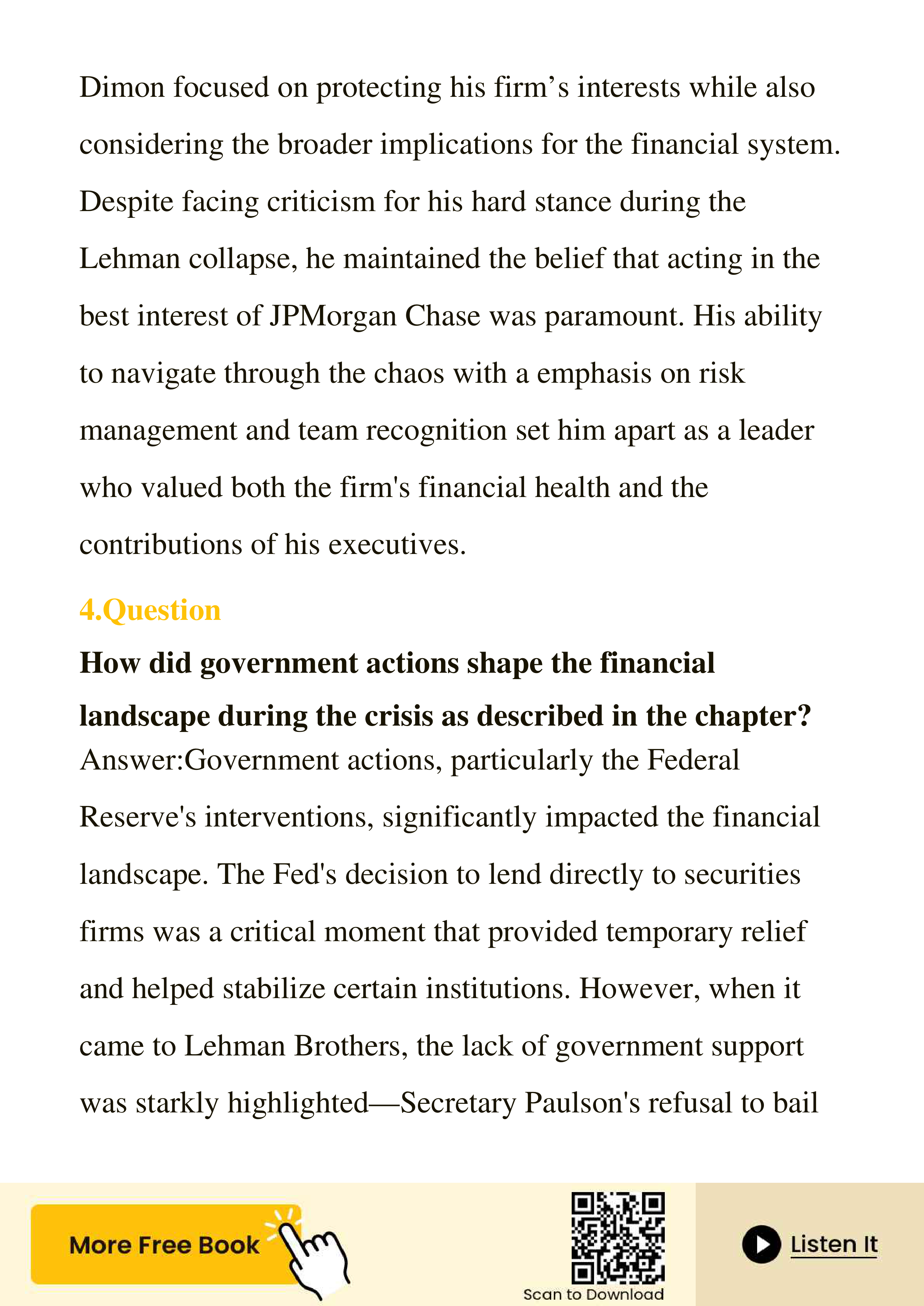 JPMorgan Chase Jamie Dimon Last Man Standing Biography — page 147