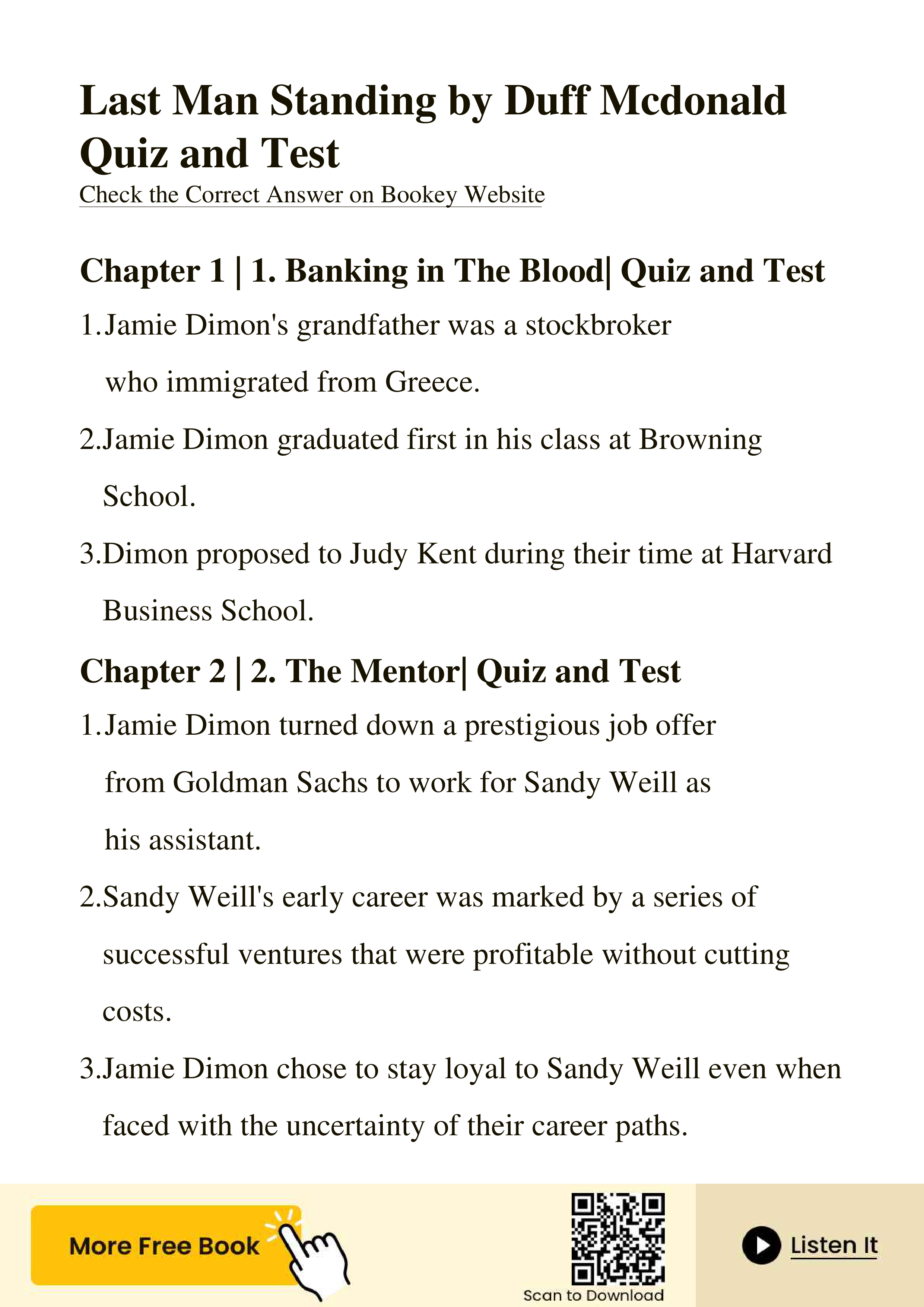 JPMorgan Chase Jamie Dimon Last Man Standing Biography — page 156