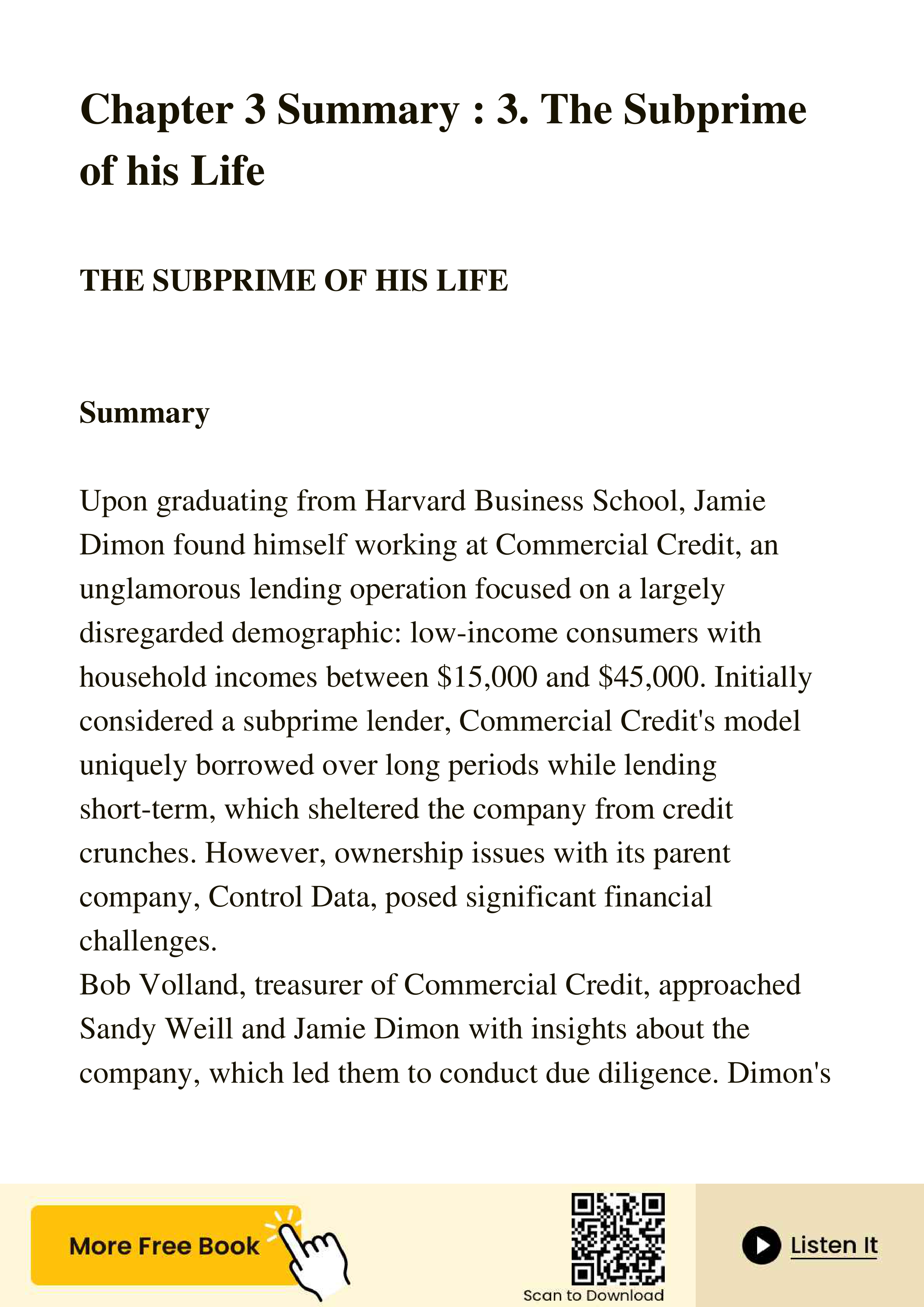 JPMorgan Chase Jamie Dimon Last Man Standing Biography — page 16