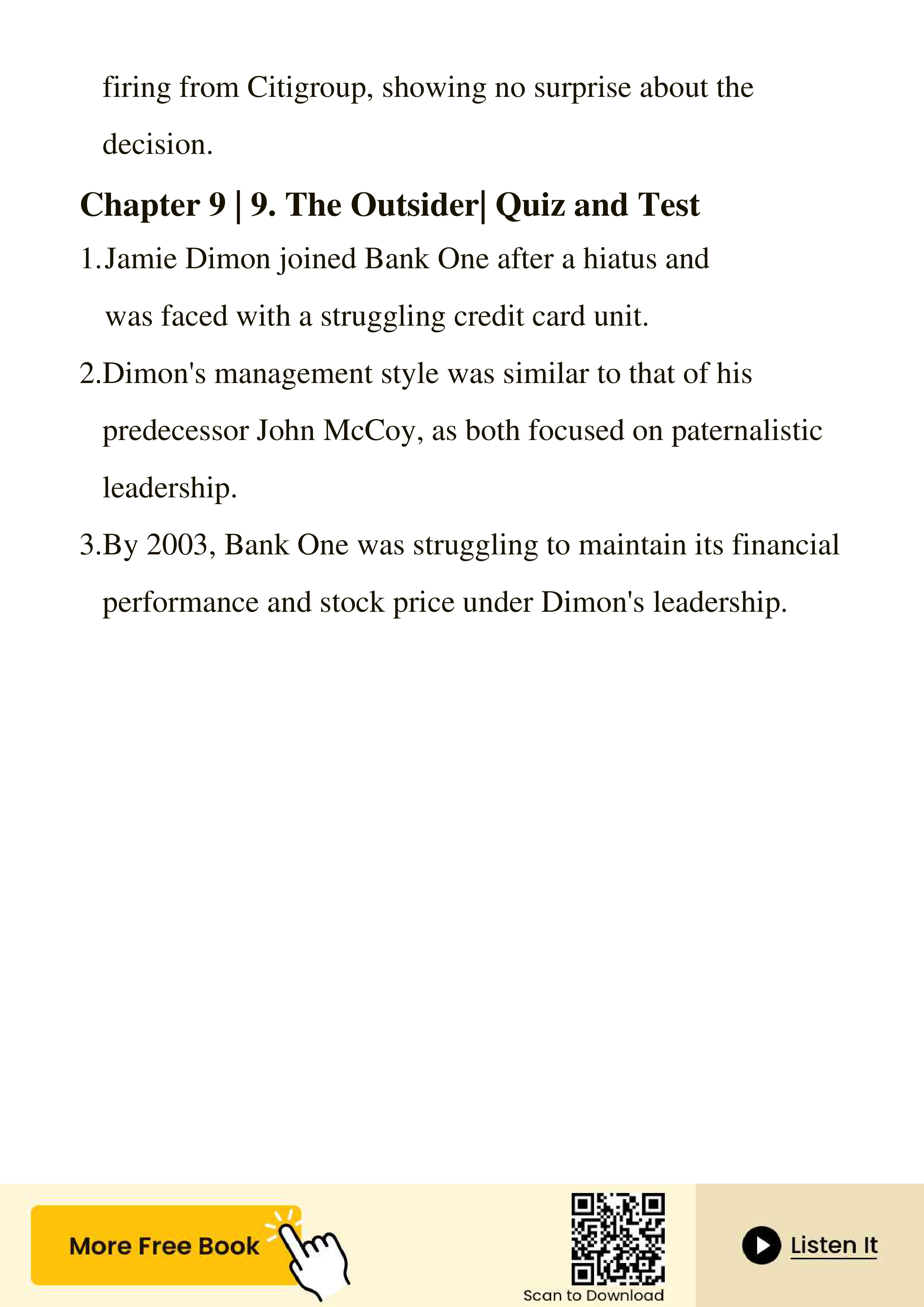 JPMorgan Chase Jamie Dimon Last Man Standing Biography — page 163