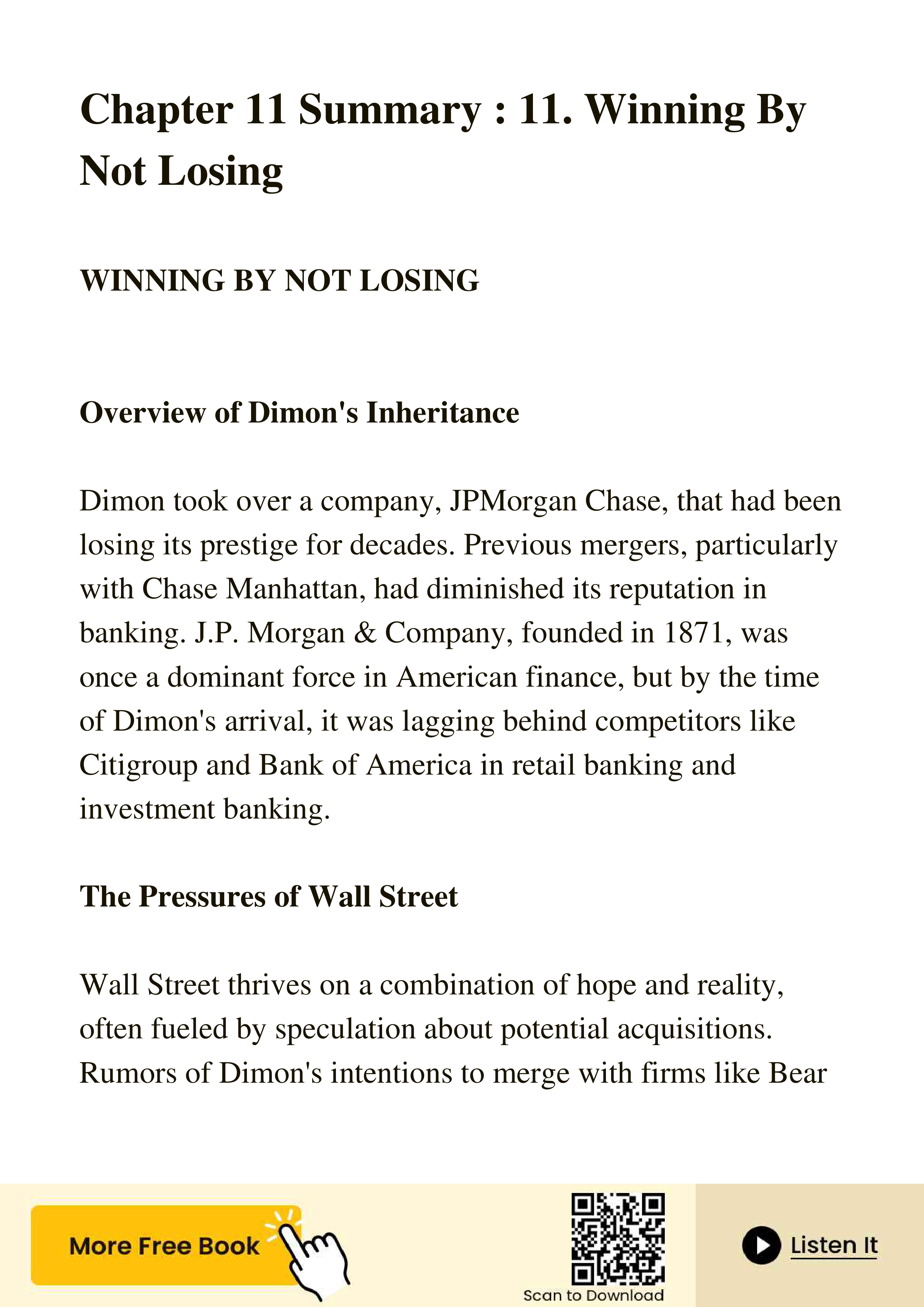 JPMorgan Chase Jamie Dimon Last Man Standing Biography — page 48